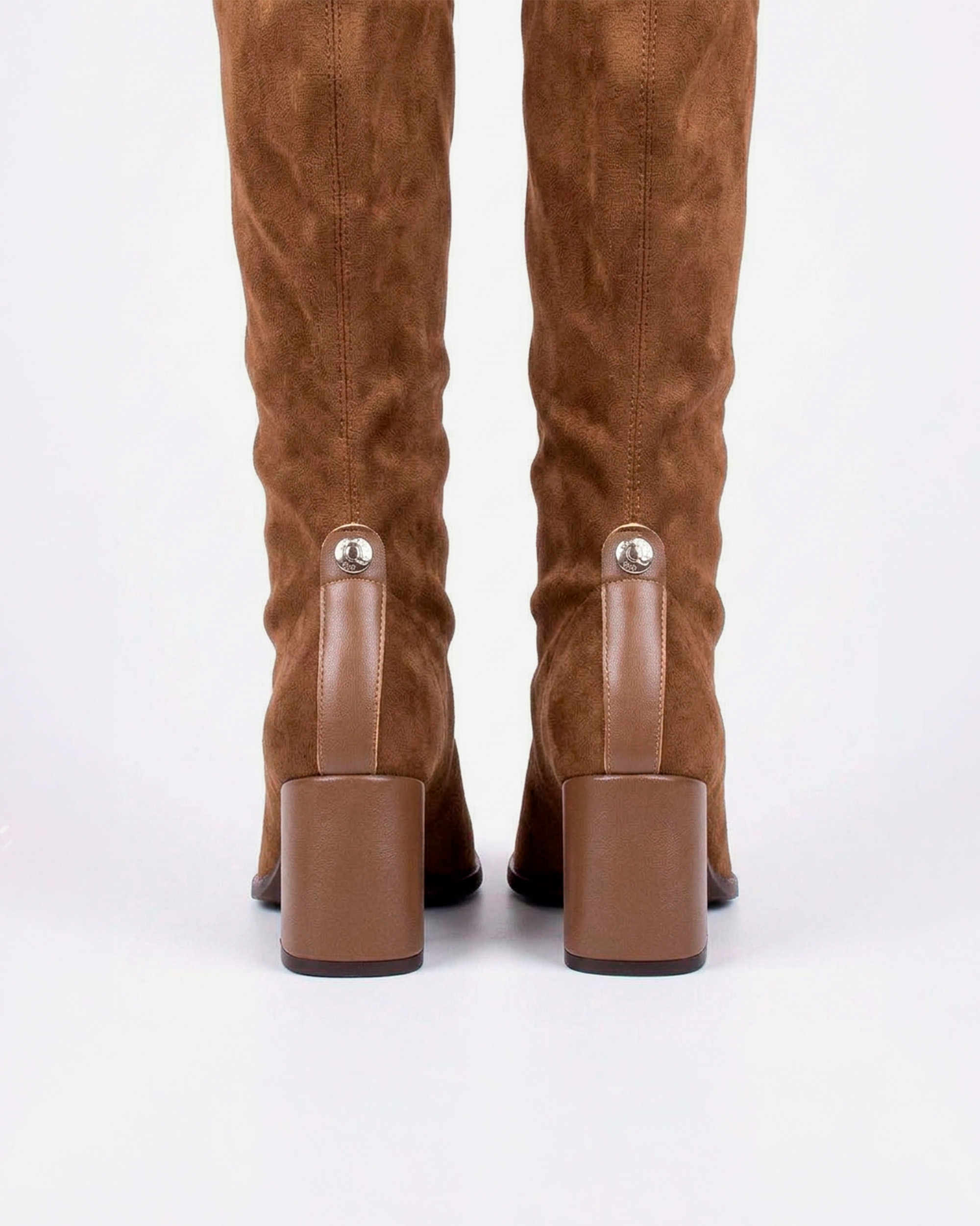 Botas elásticas de mujer con tacón forrado - Pedro Miralles - Marrón Marrón-2