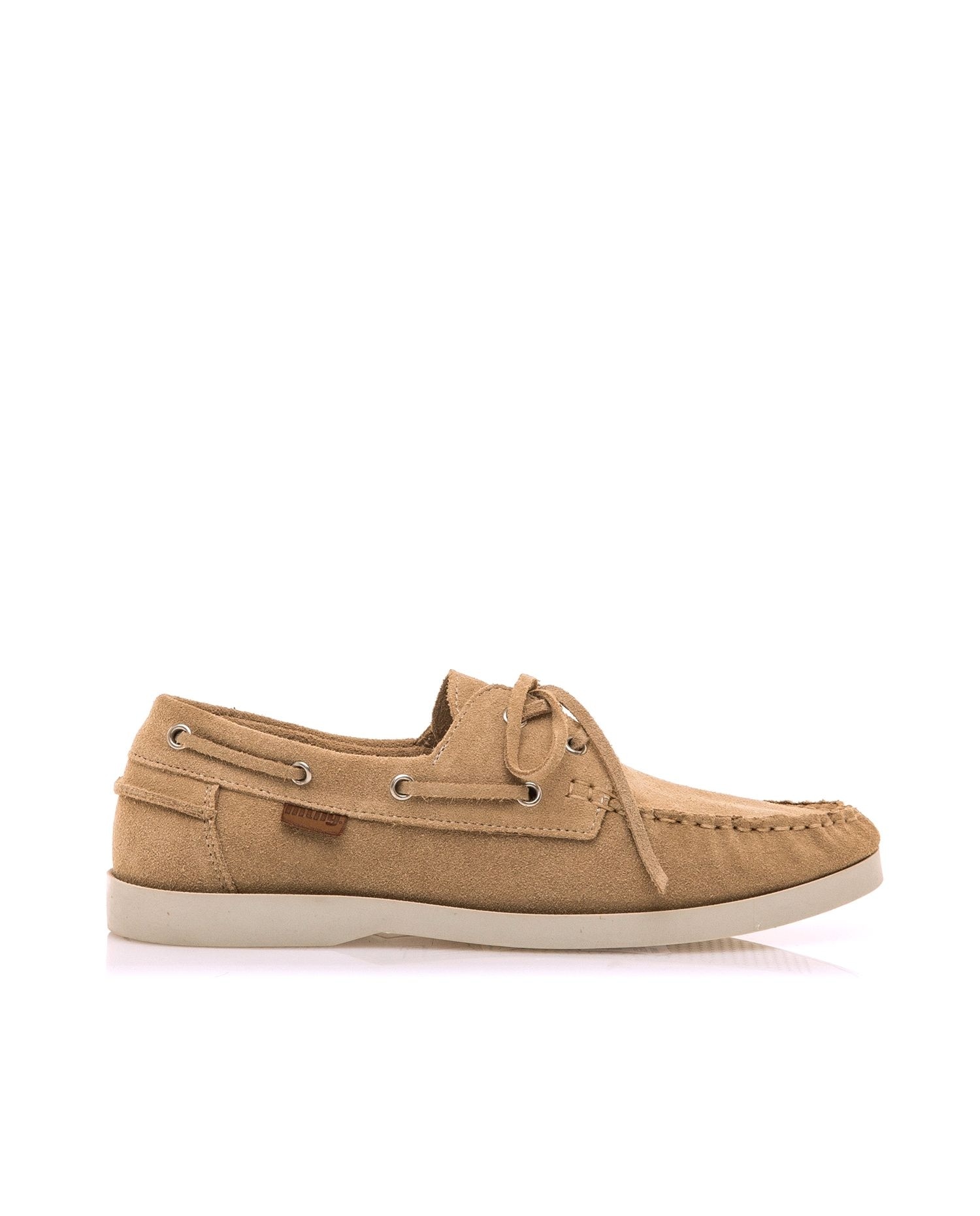 Mustang - Zapatos de cordones de mujer en piel estilo náutico.