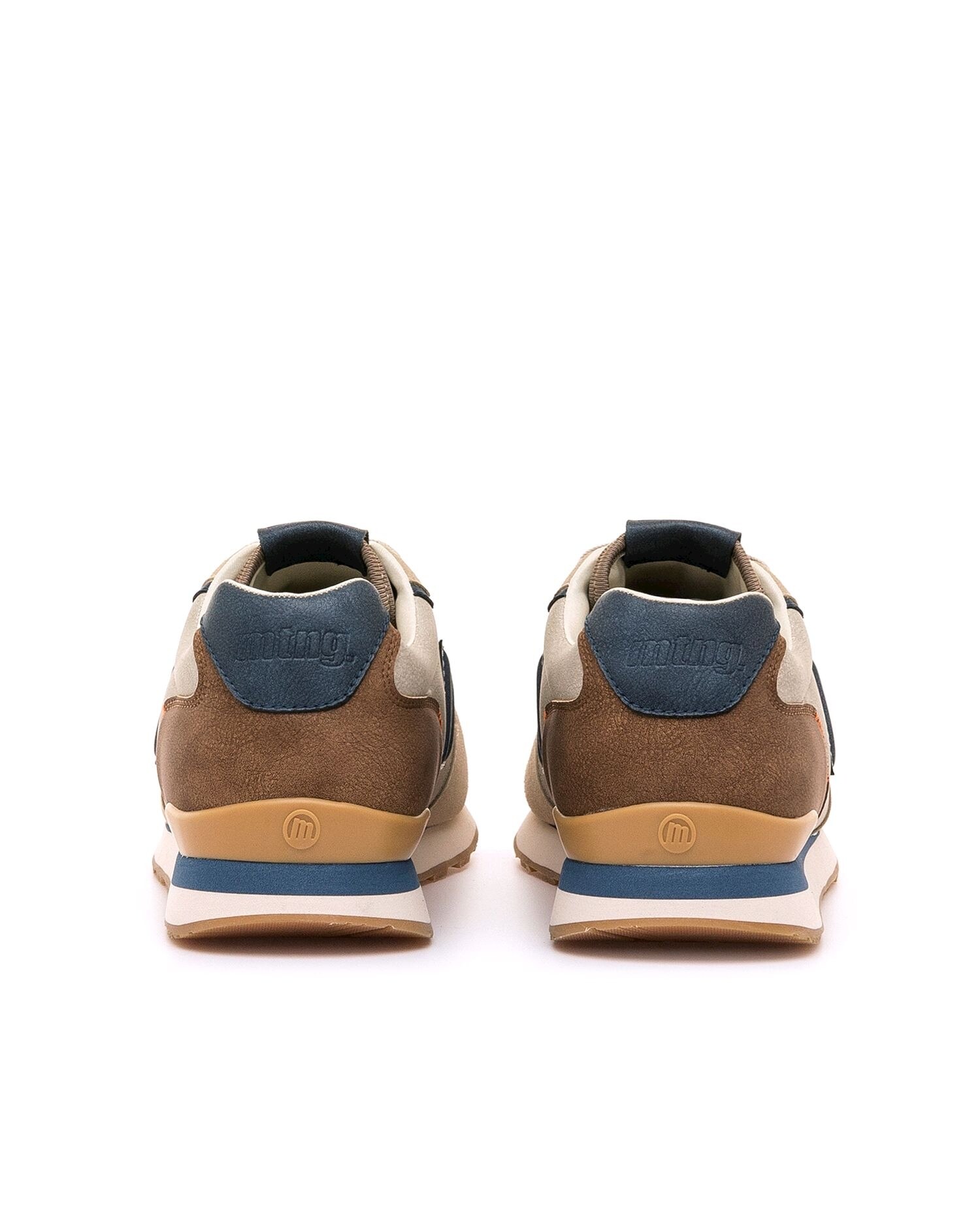 Zapatillas para hombre de la marca Mtng, modelo Porland, estilo retro running - Mustang - Marrón Natural-2