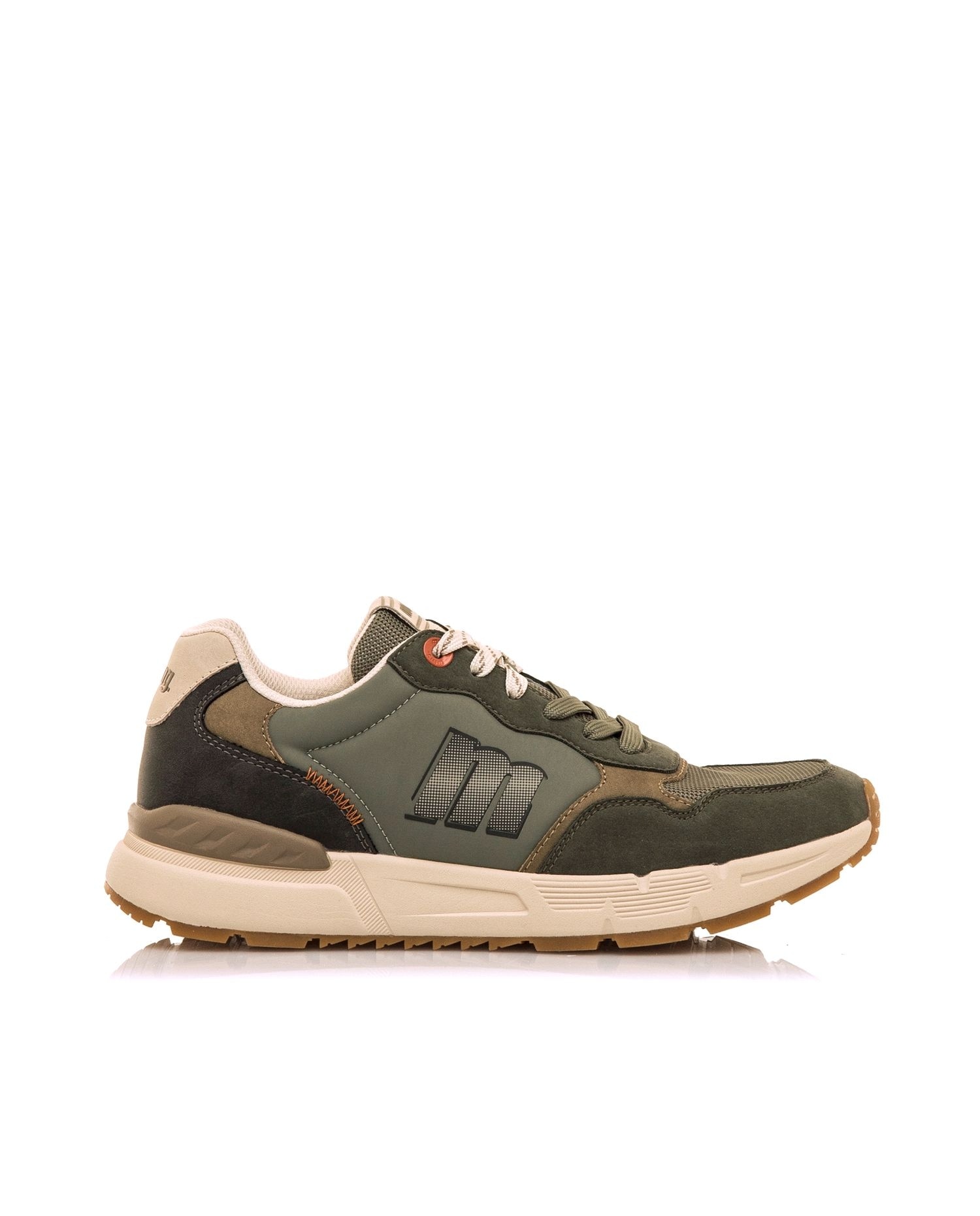 Zapatillas deportivas de hombre con piso grueso - Mustang - Verde Verde-1