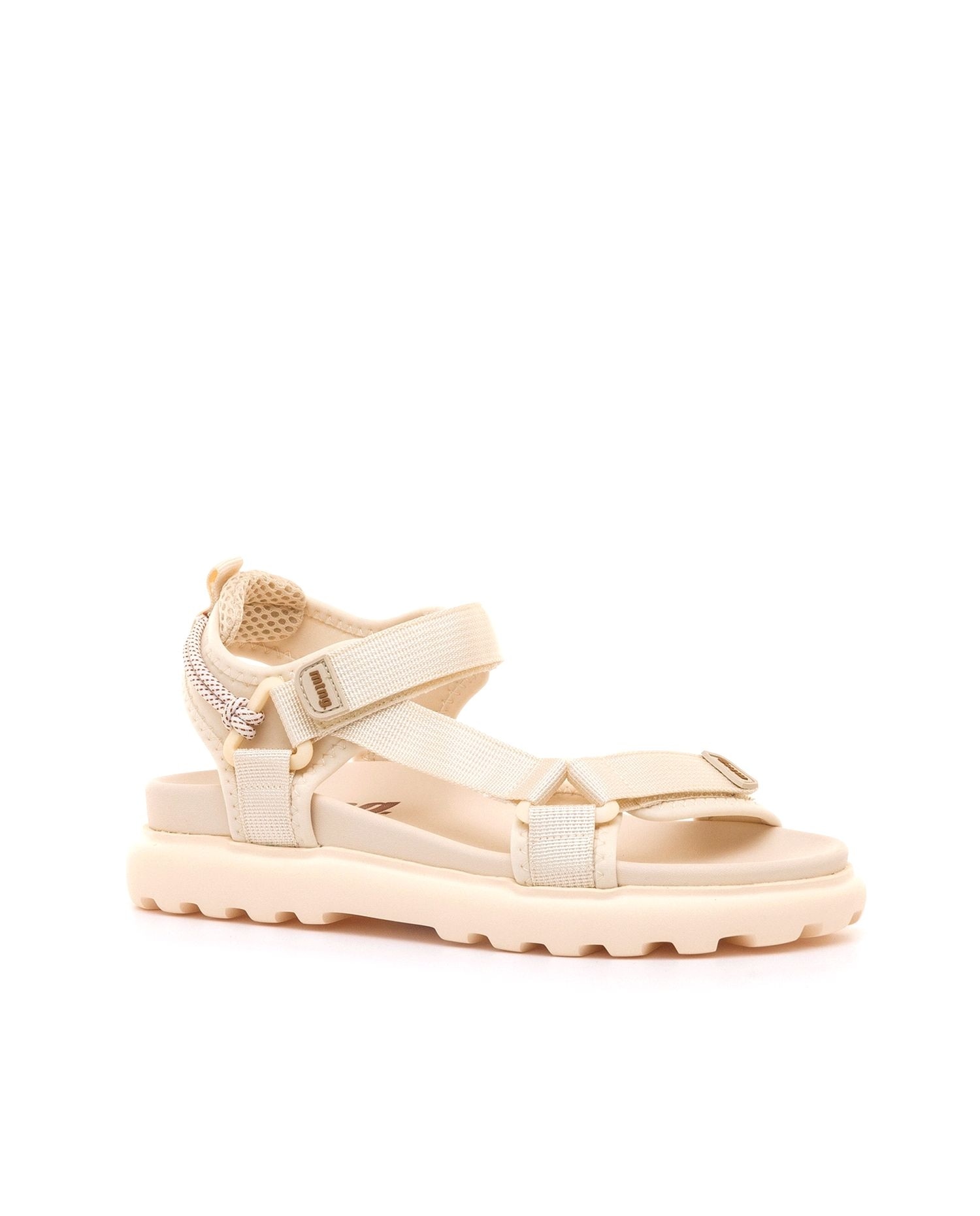 Sandalias planas de mujer estilo deportivo - Mustang - Blanco Blanco-2