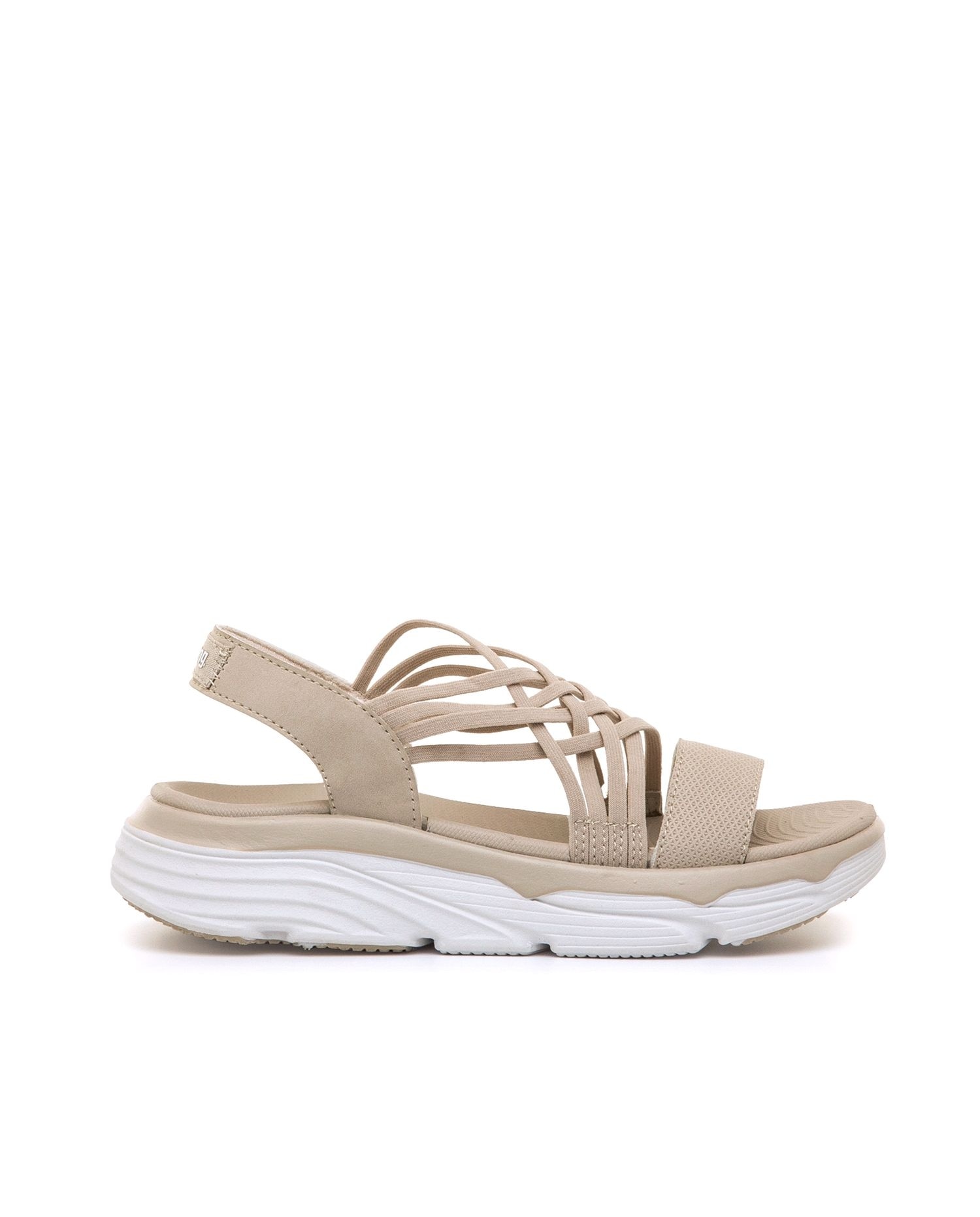 Sandalias planas de mujer estilo deportivo - Mustang - Negro Rosa-1