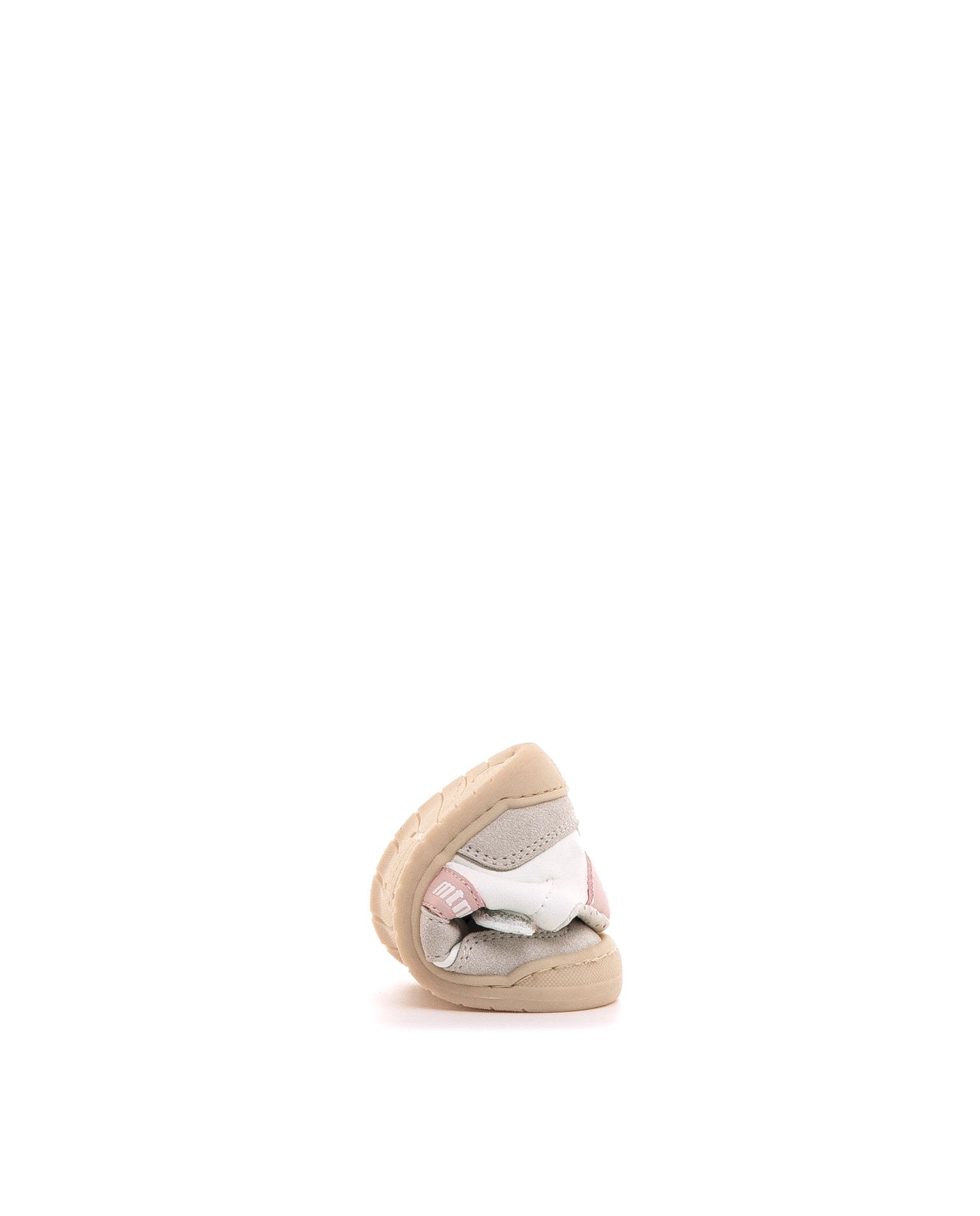 Zapatillas deportivas de bebé con cierre adherente - Mustang - Blanco / Rosa Blanco / Rosa-3