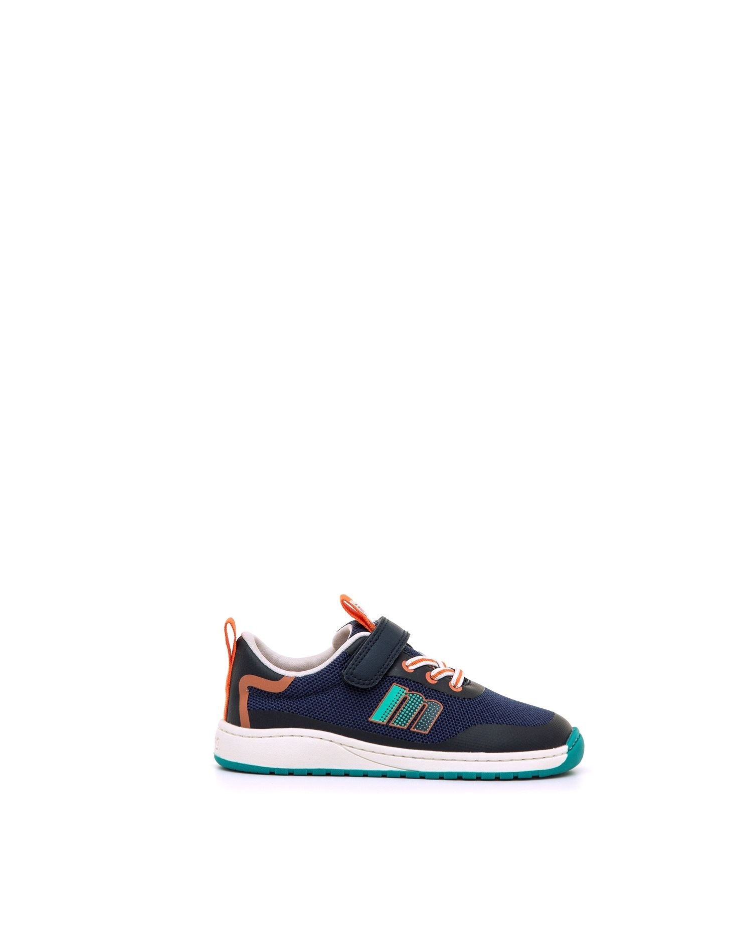 Imagen 0 de Zapatillas deportivas para niños con piso respetuoso Azul marino / Naranja