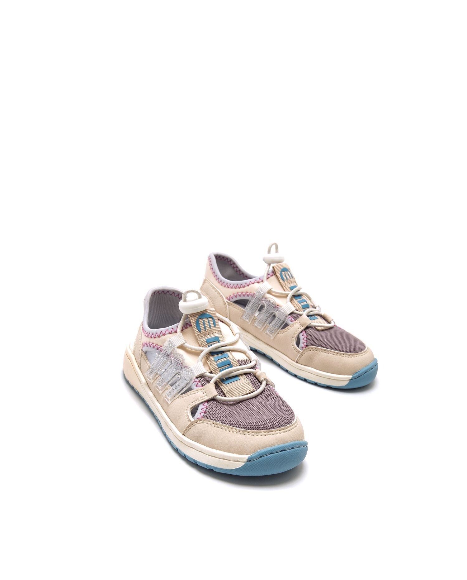 Zapatillas deportivas de niños de estilo abierto - Mustang - Morado Morado-6