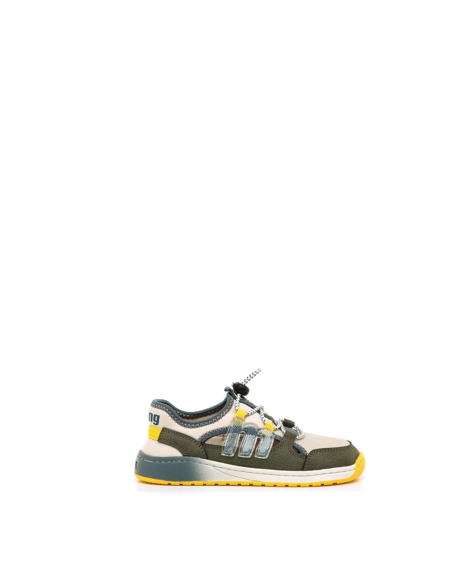 Zapatillas deportivas de niños de estilo abierto - Mustang - Verde Verde-1