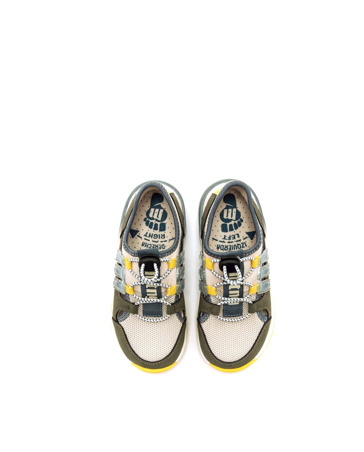 Zapatillas deportivas de niños de estilo abierto - Mustang - Verde Verde-2