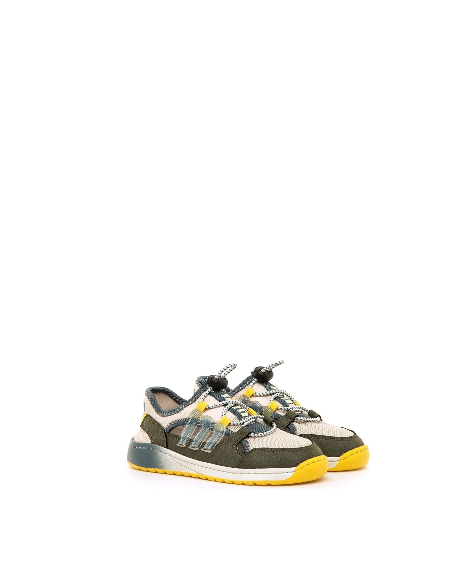 Zapatillas deportivas de niños de estilo abierto - Mustang - Verde Verde-4