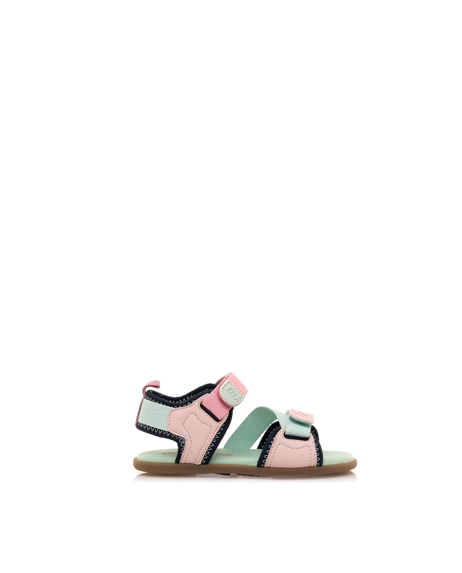 Sandalias planas de niños con piso barefoot - Mustang - Rosa Rosa-1