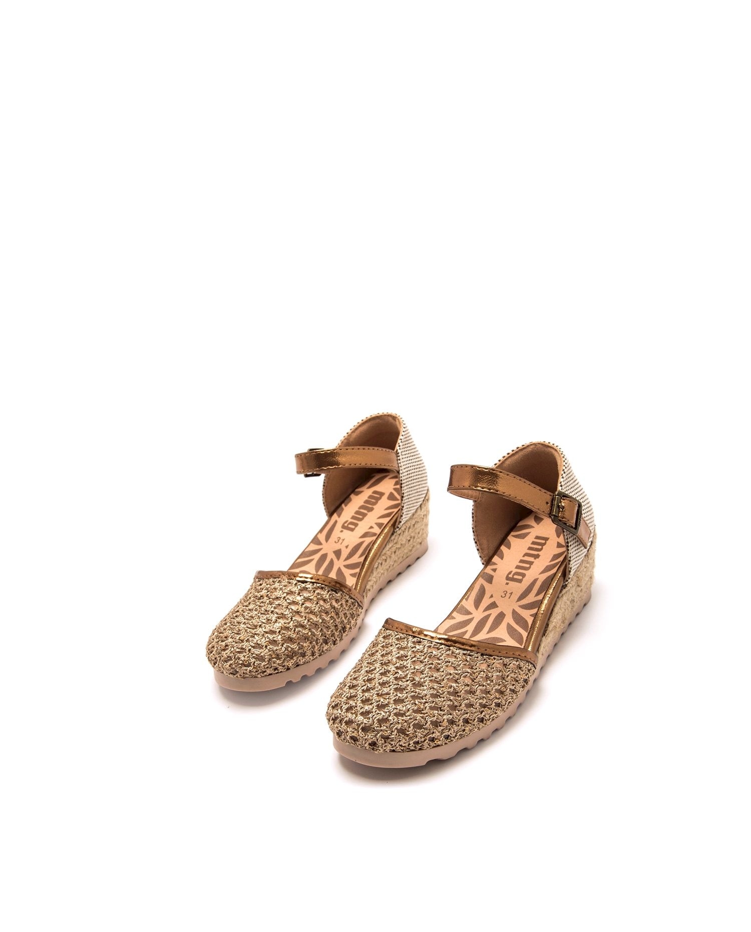 Sandalias para niña - Mustang - Marrón Marrón-3