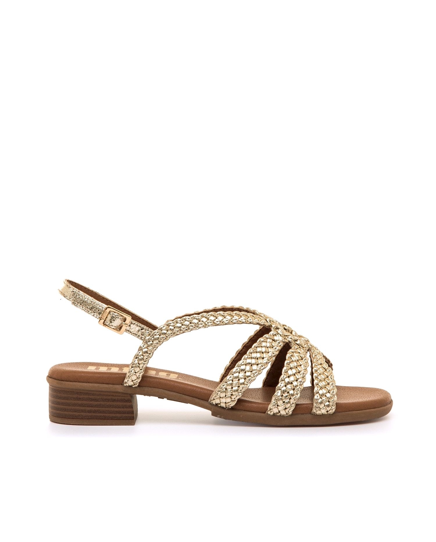 Mustang - Sandalias de tiras para mujer en piel.