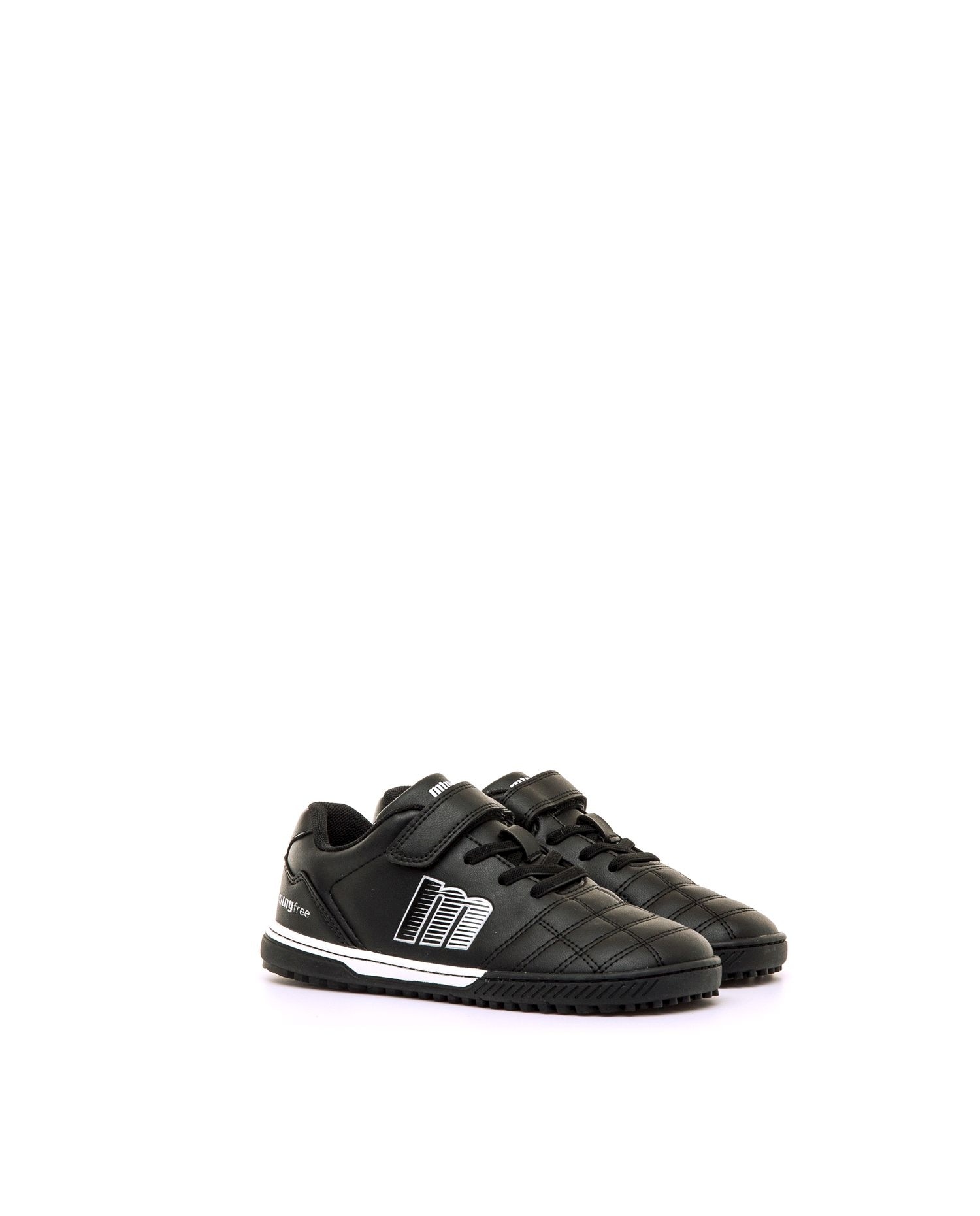 Imagen 5 de Zapatillas deportivas de niño estilo futbol con piso respetuoso - Mustang - Negro Negro