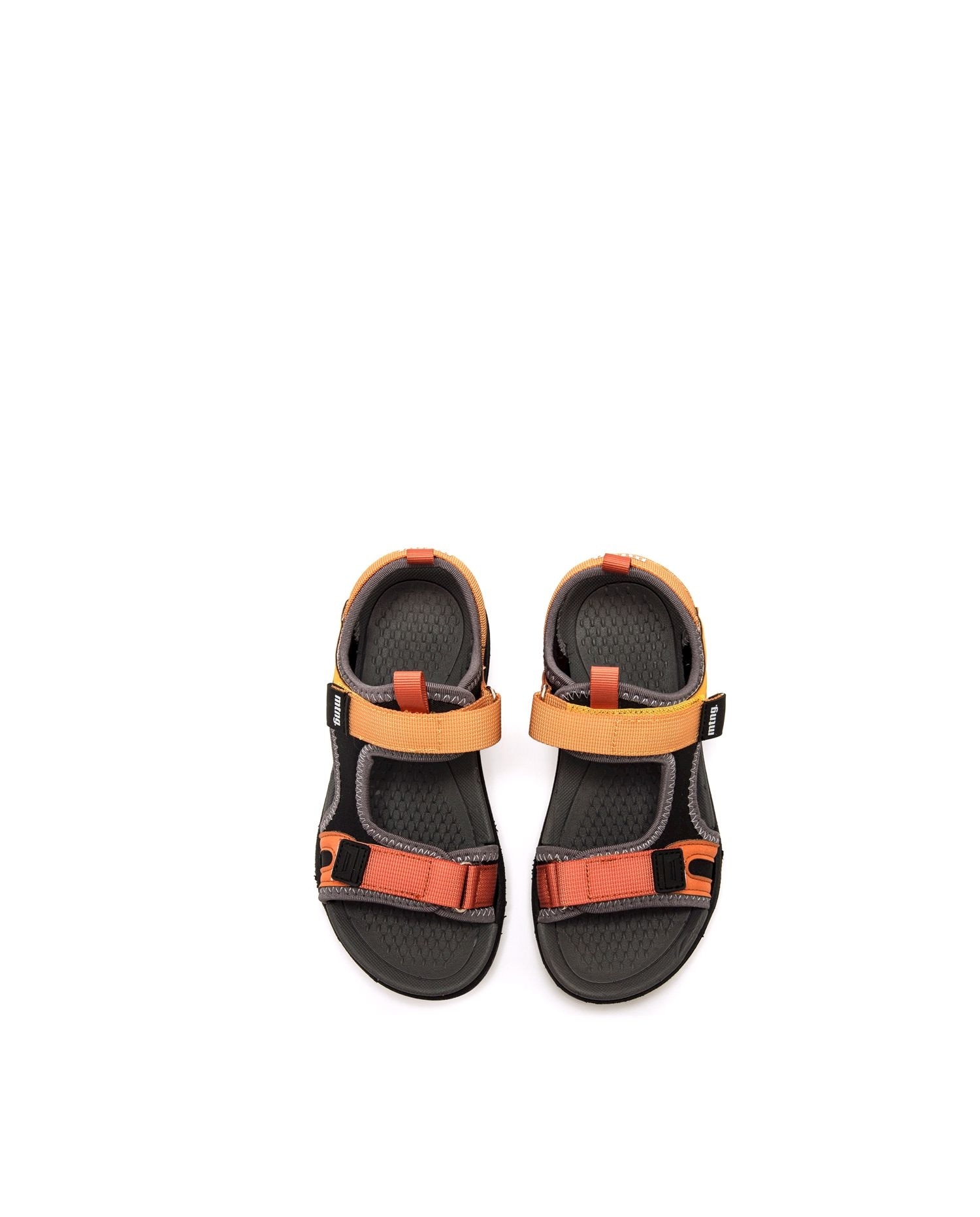 Sandalias planas para niños estilo cangrejera - Mustang - Naranja Naranja-4