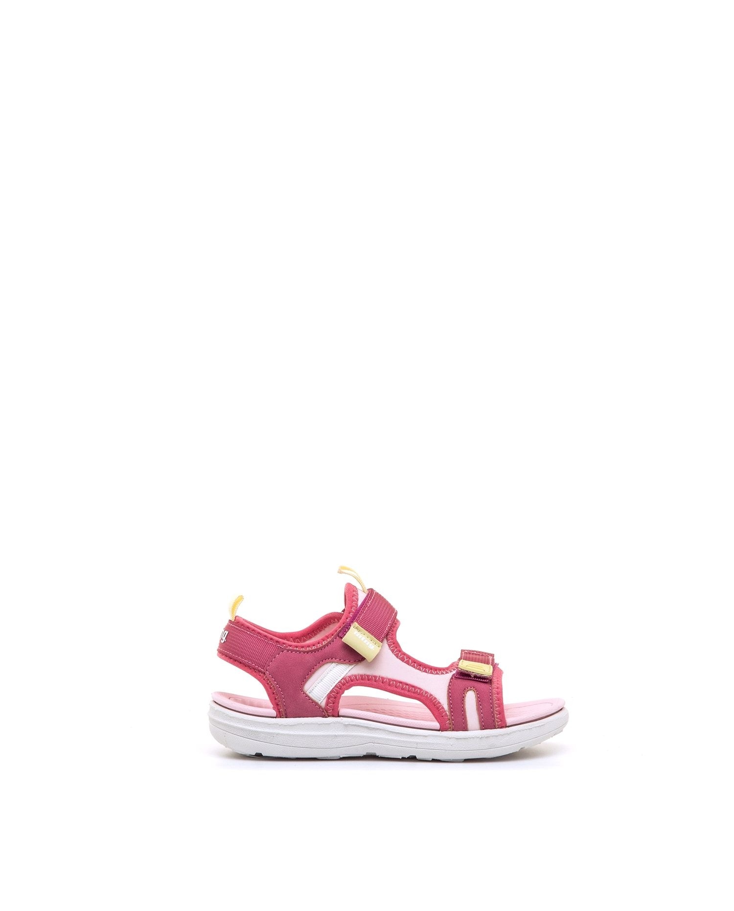 Sandalias planas para niños estilo cangrejera - Mustang - Rosa Rosa-1