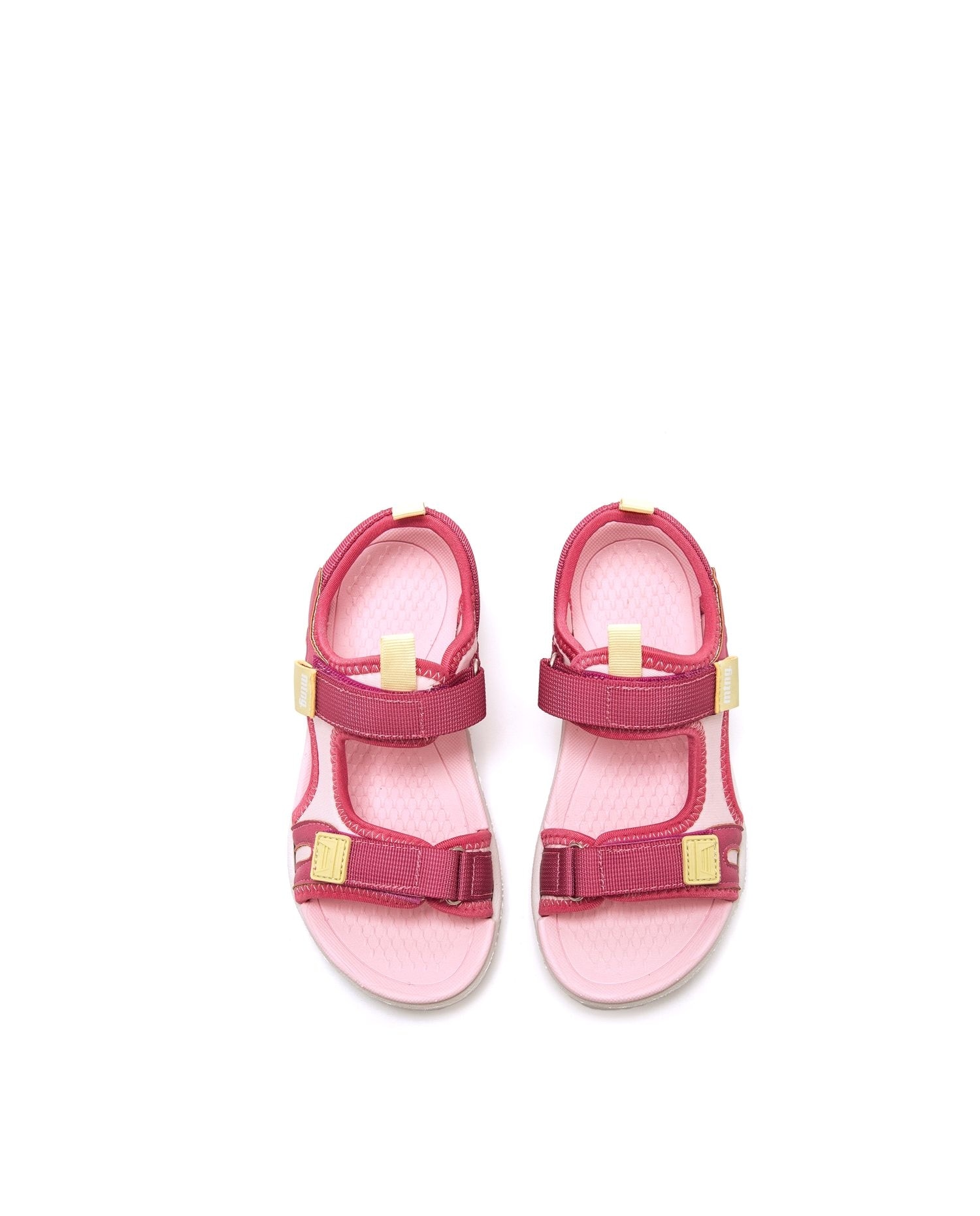 Sandalias planas para niños estilo cangrejera - Mustang - Rosa Rosa-2