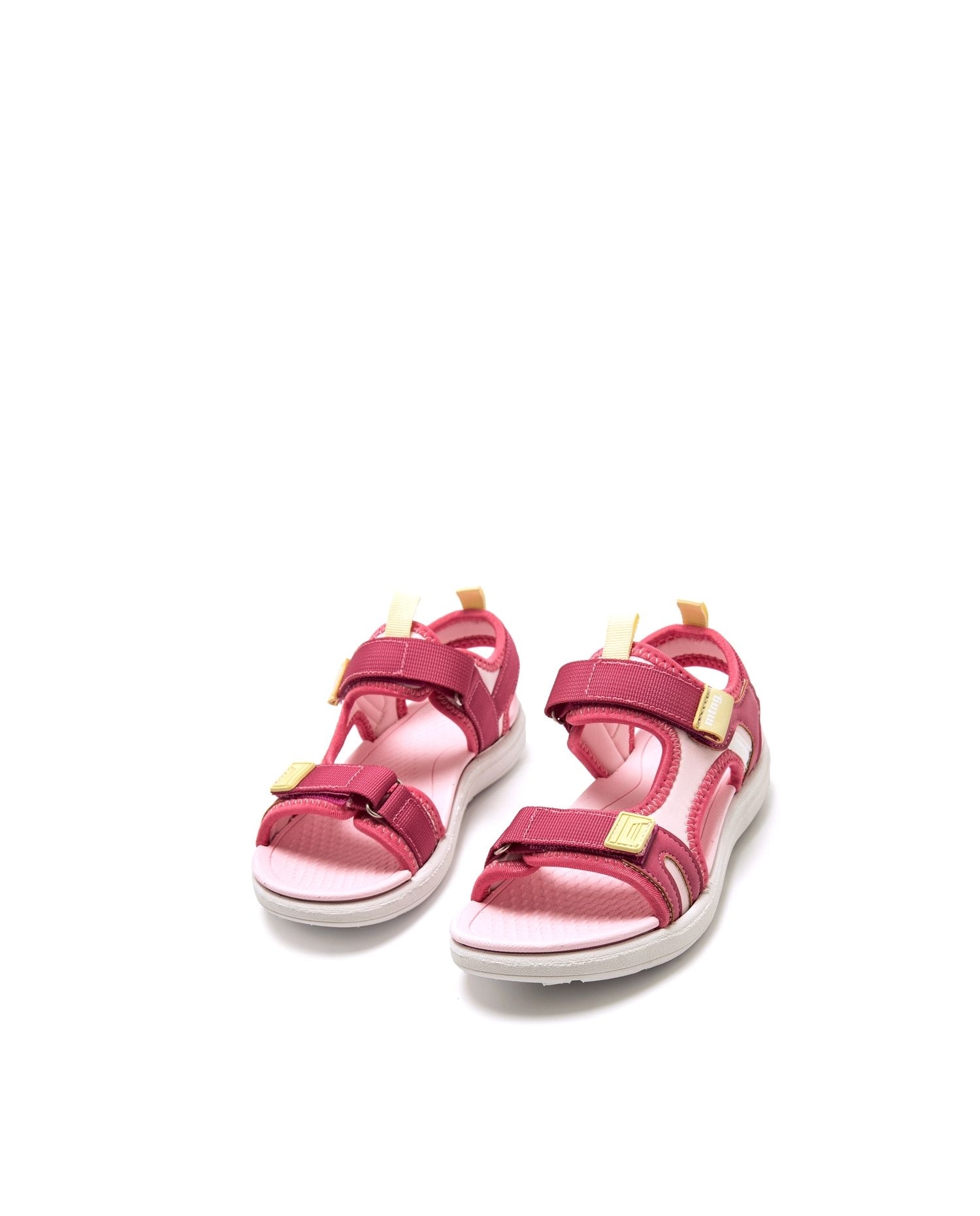 Sandalias planas para niños estilo cangrejera - Mustang - Rosa Rosa-3