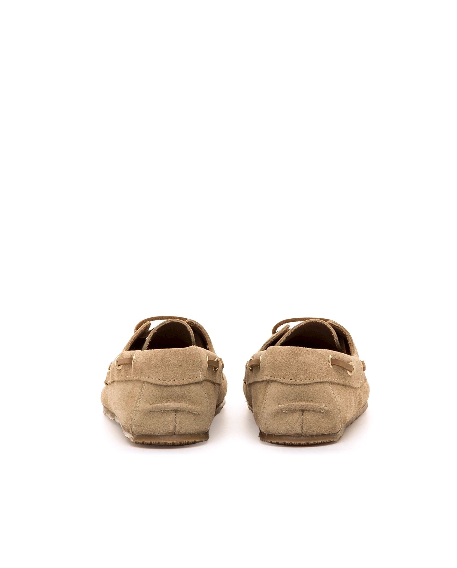 Zapatos planos barefoot en piel de serraje - Mustang - Natural Natural-5