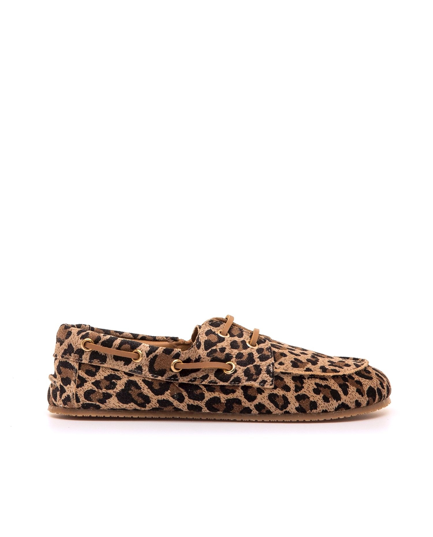 Zapatos planos barefoot en piel de serraje - Mustang - Camel Camel-1