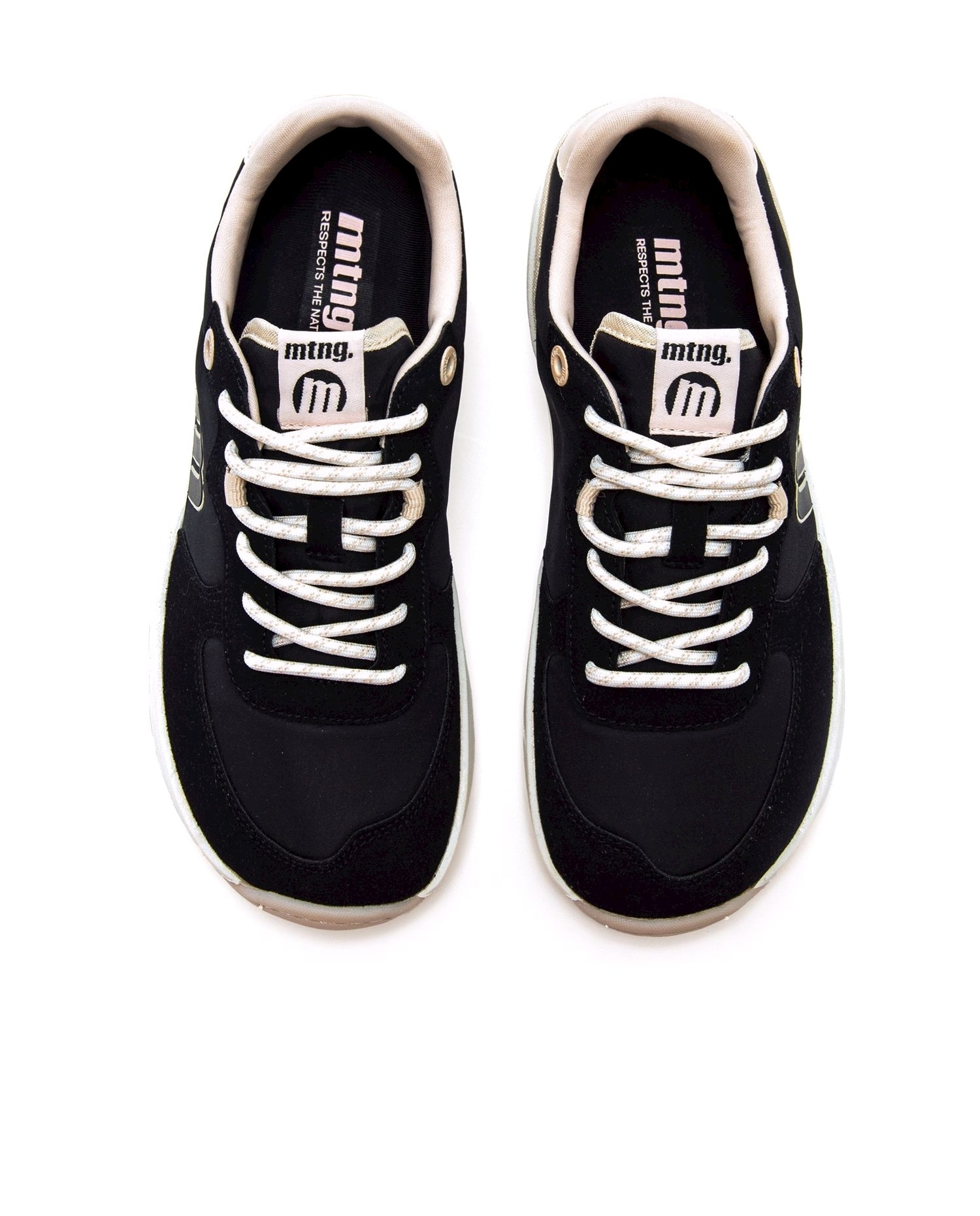 Imagen 3 de Zapatillas de piel para mujer line Free - Mustang - Rosa Rosa