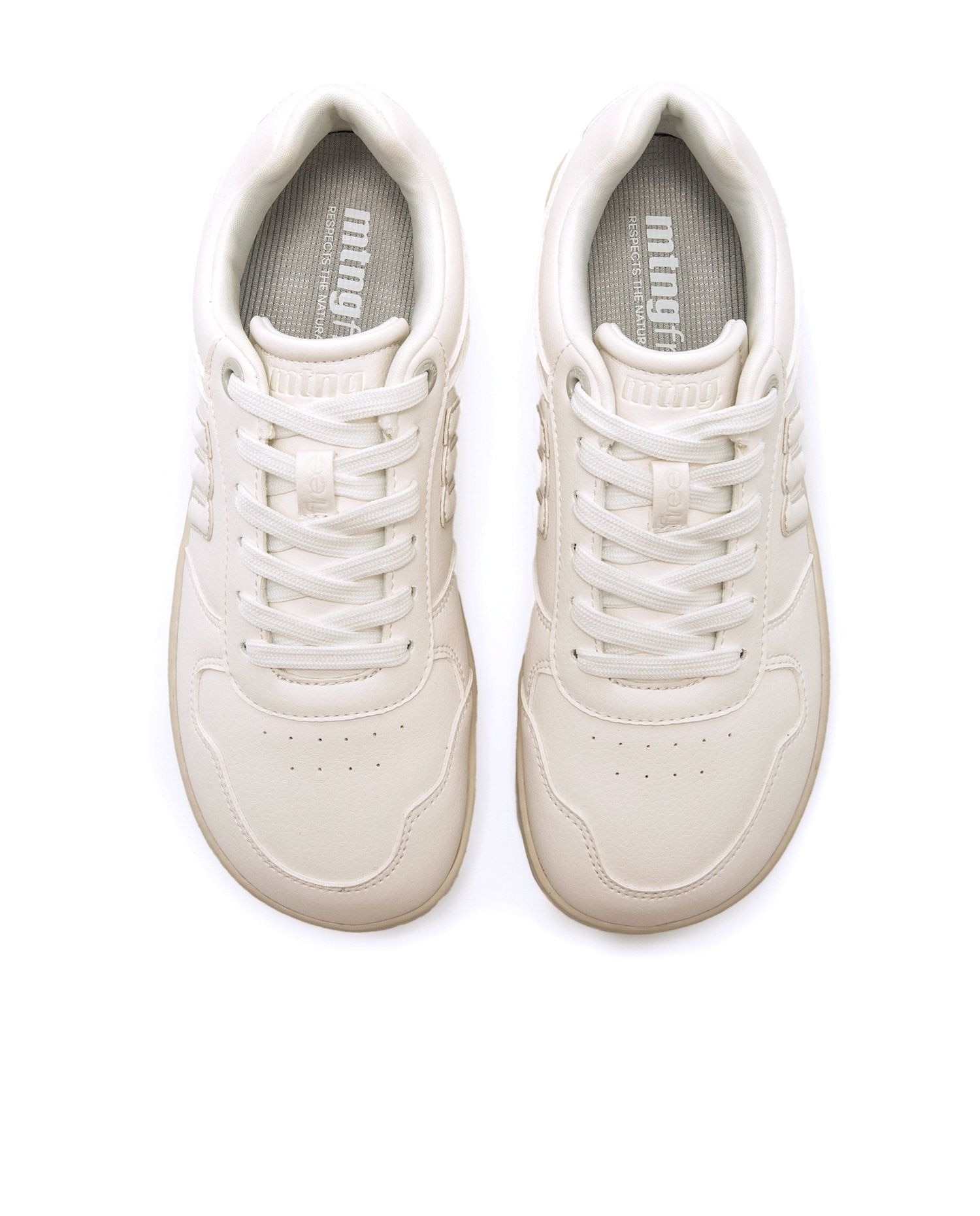 Imagen 3 de Zapatillas deportivas de mujer con piso respetuoso - Blanco / Blanco Blanco / Blanco