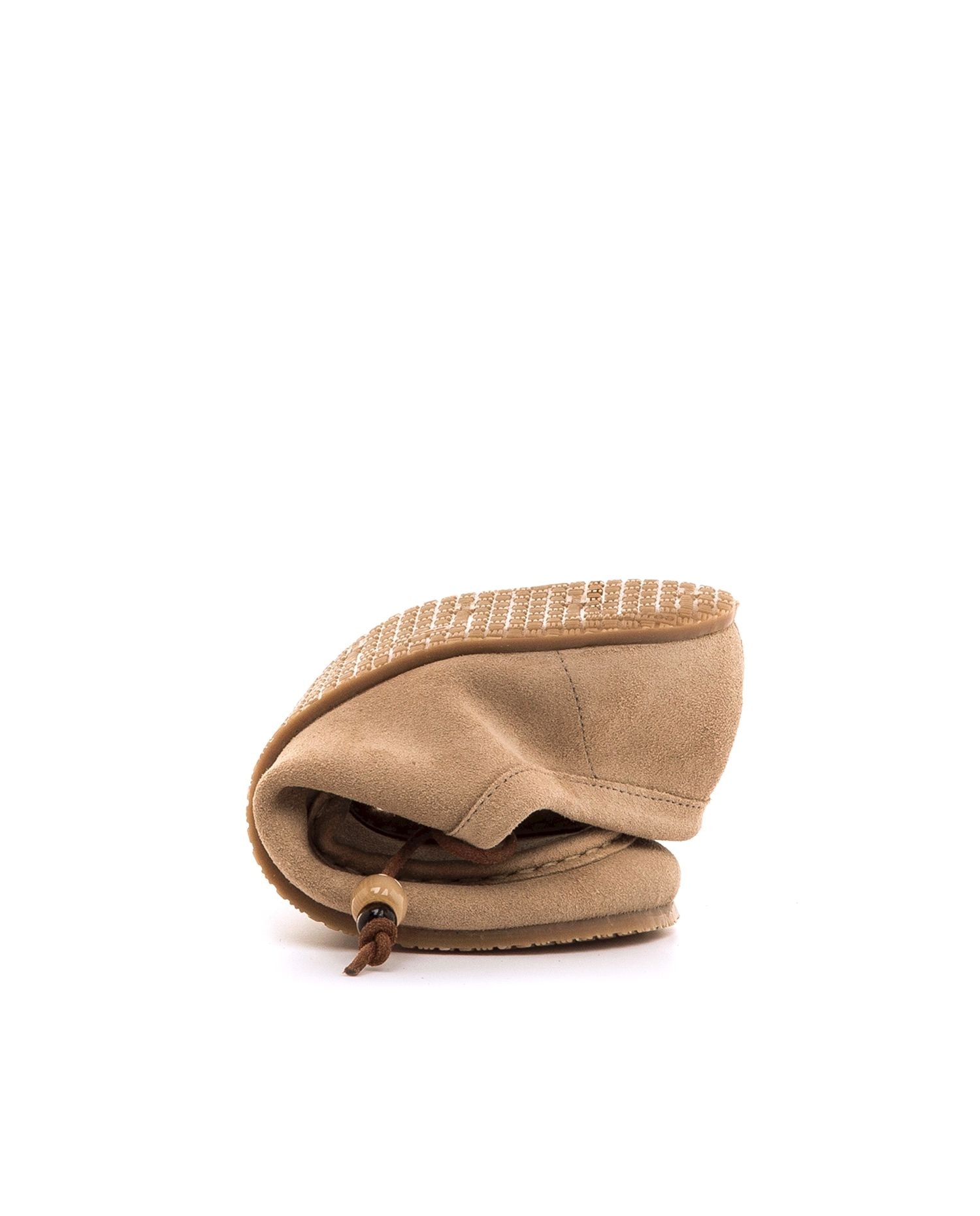 Zapatos planos de mujer en piel con piso respetuoso - Mustang - Natural Natural-2