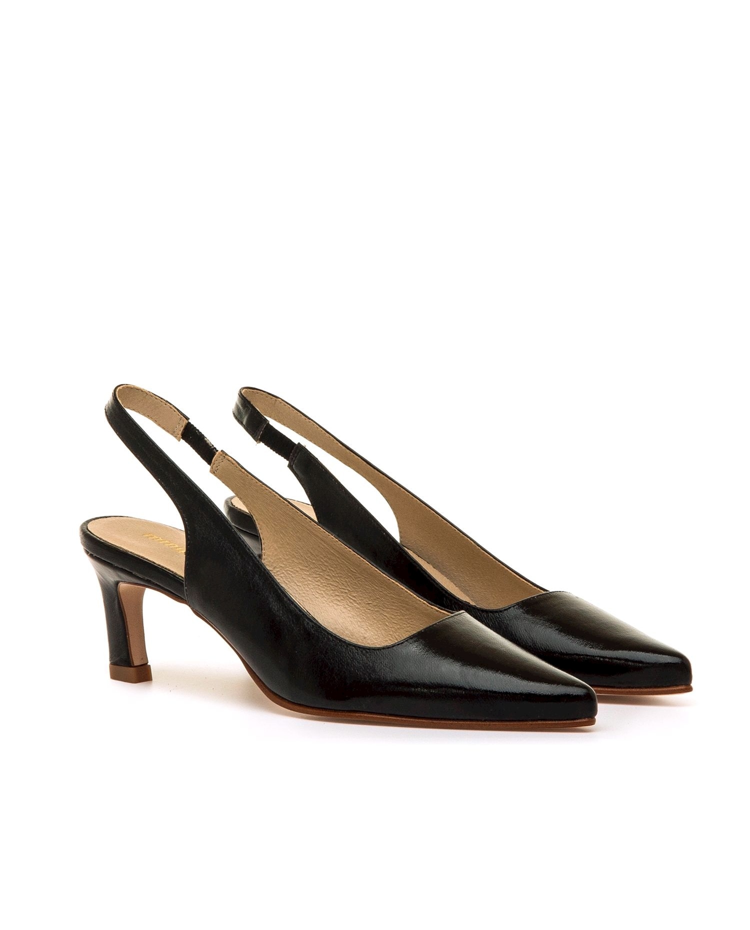 Zapatos de salón de mujer destalonado - Mustang - Negro Negro-5