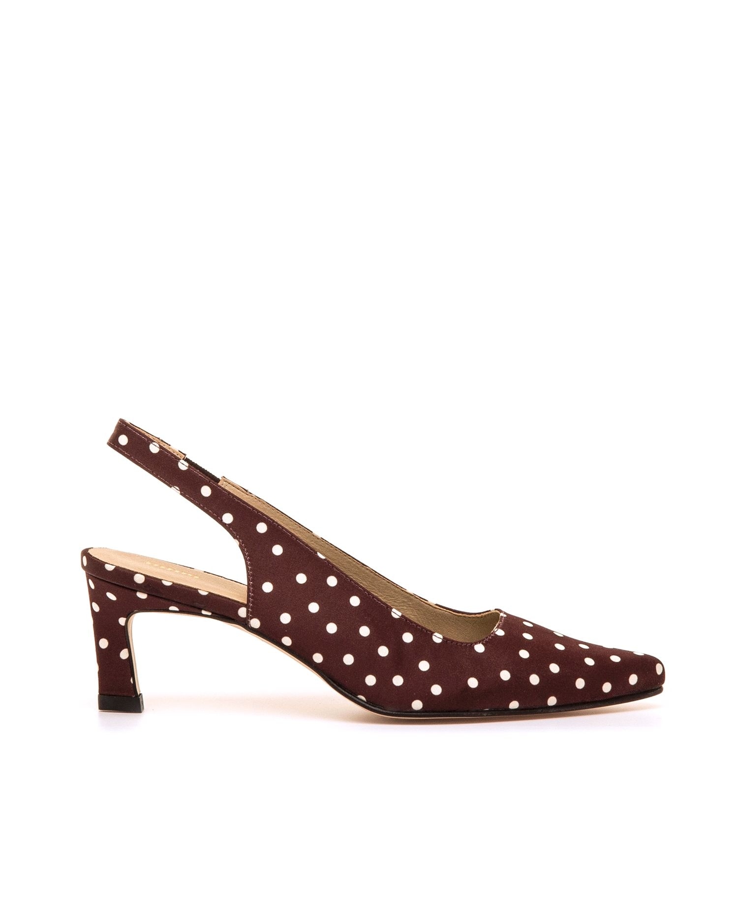Zapatos de salón de mujer destalonado - Mustang - Marrón Marrón-1