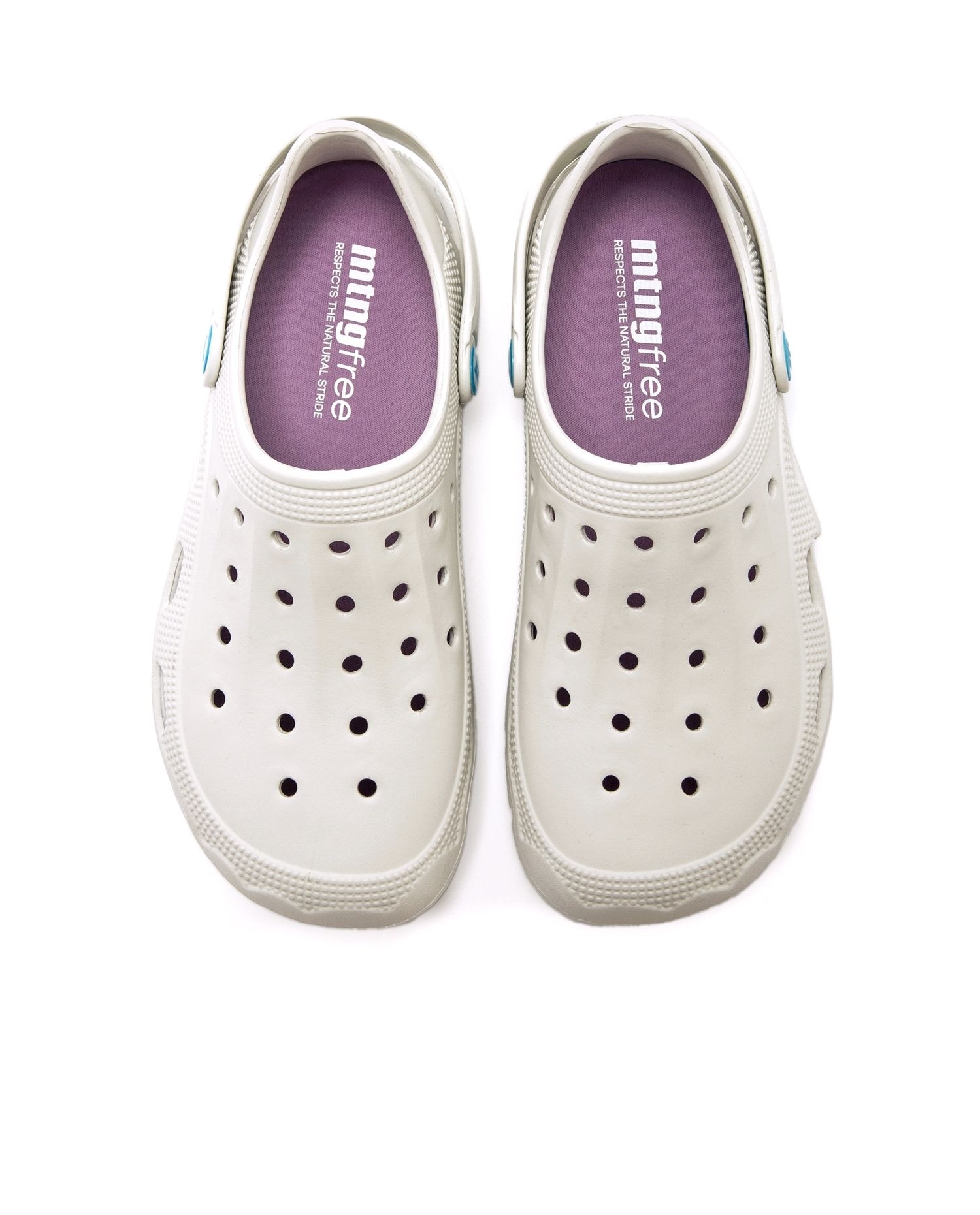 Zuecos para mujer con piso respetuoso - Mustang - Blanco Blanco-4