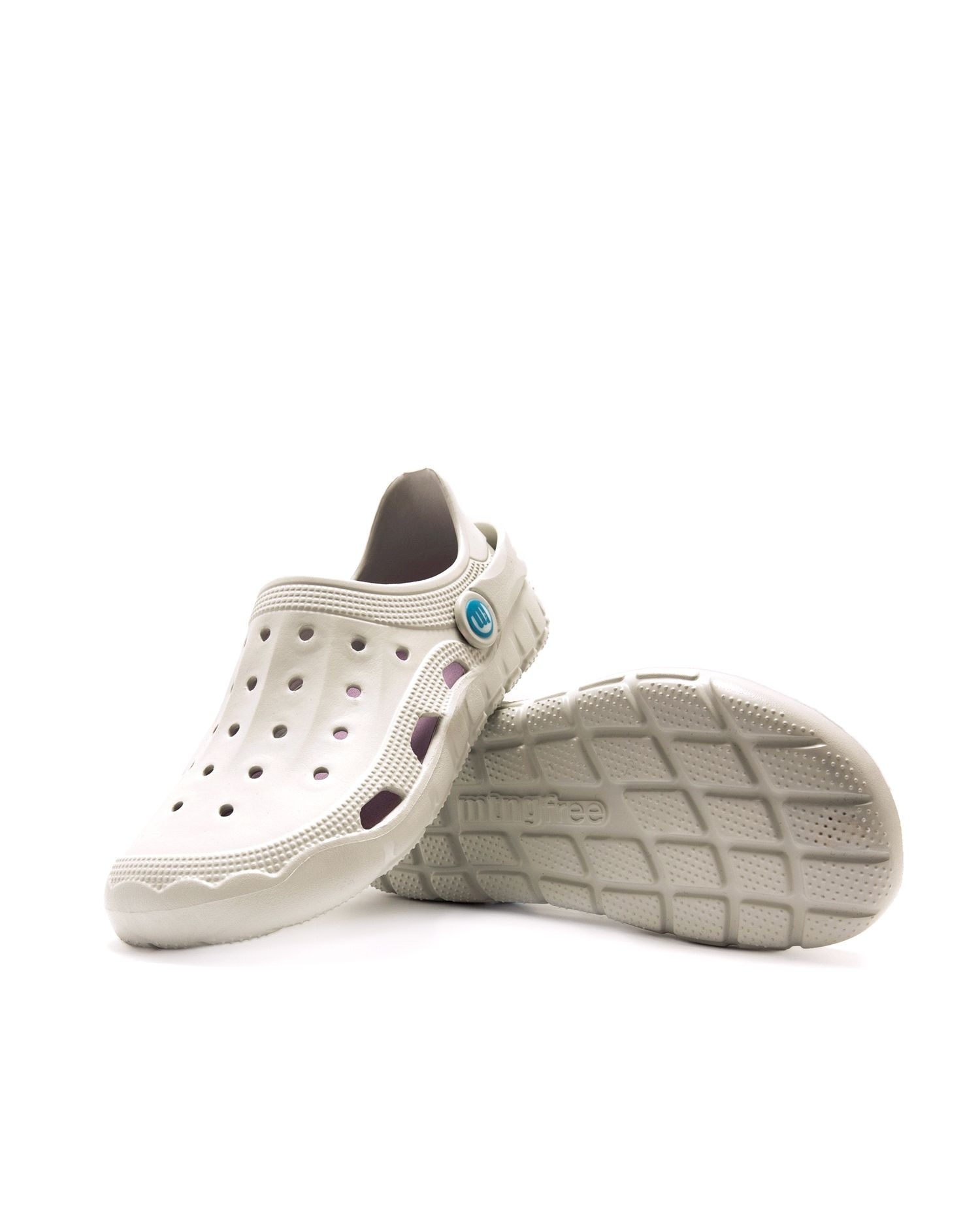 Zuecos para mujer con piso respetuoso - Mustang - Blanco Blanco-7
