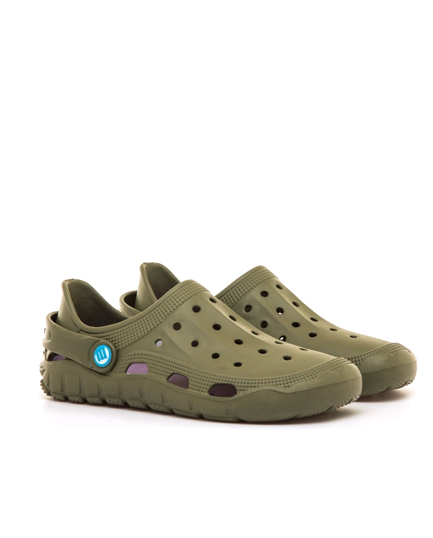 Zuecos para mujer con piso respetuoso - Mustang - Verde Verde-5