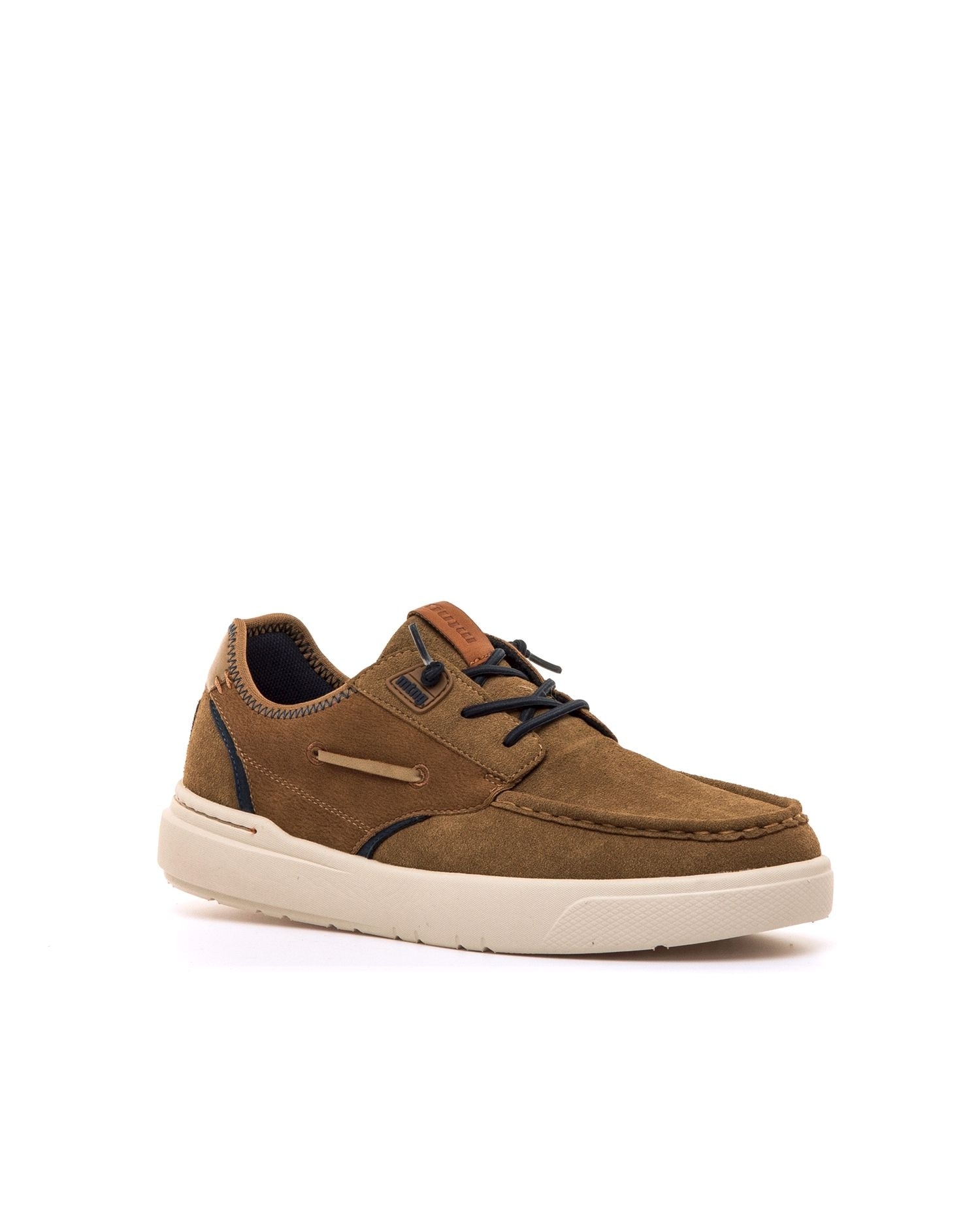 Zapatos de cordones de hombre con piso grueso - Mustang - Avellana Avellana-2
