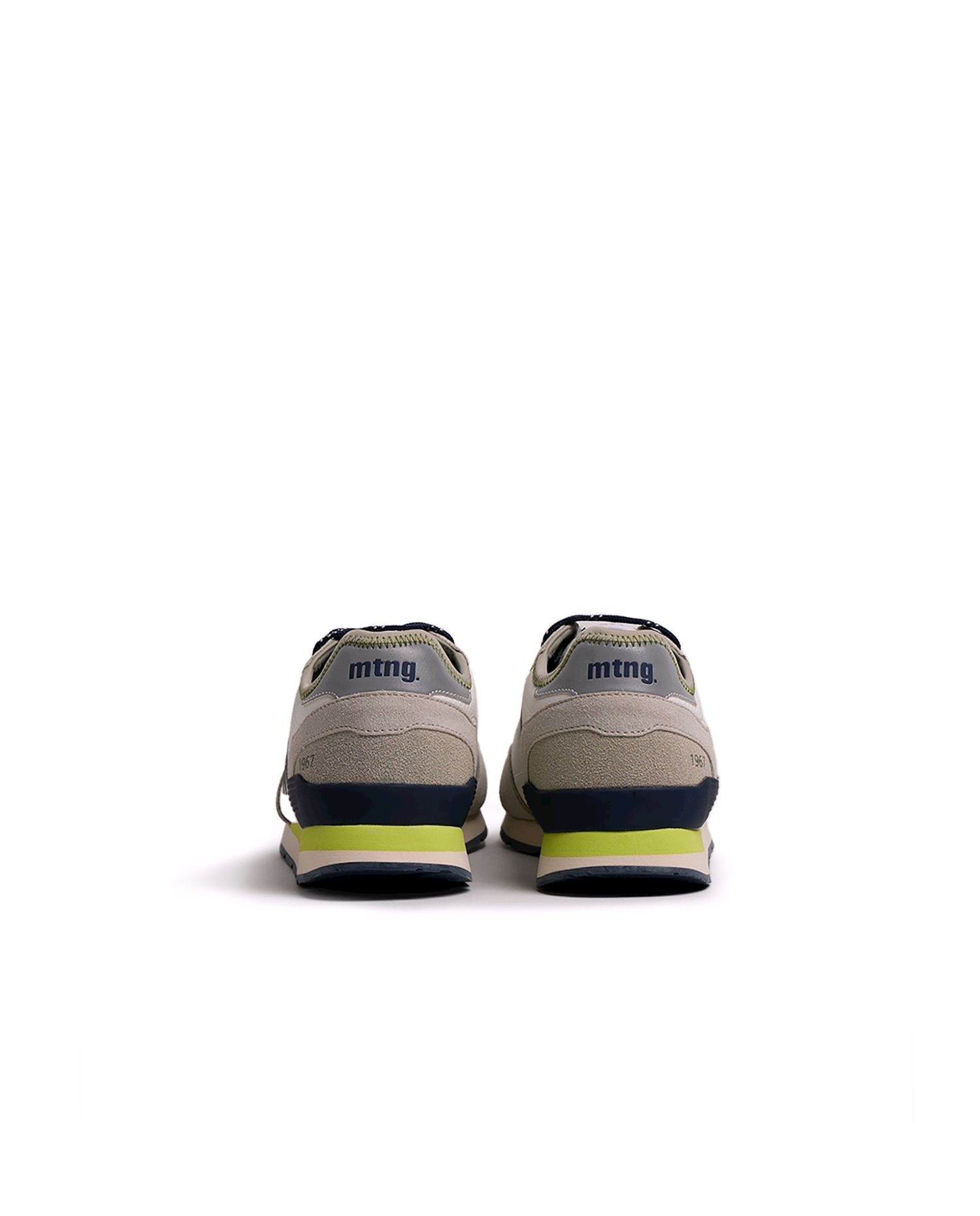 Imagen 2 de Zapatillas para hombre de la marca mtng de estilo retro running - Mustang - Amarillo Blanco / Amarillo