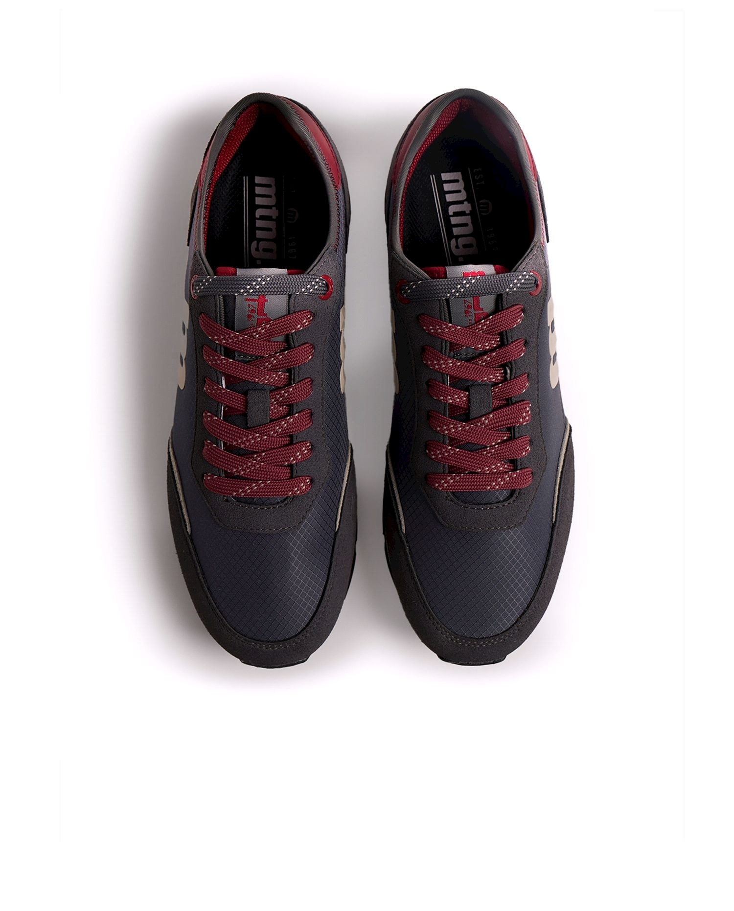 Zapatillas para hombre de la marca mtng de estilo retro running - Mustang - Azul Océano Azul Océano-2