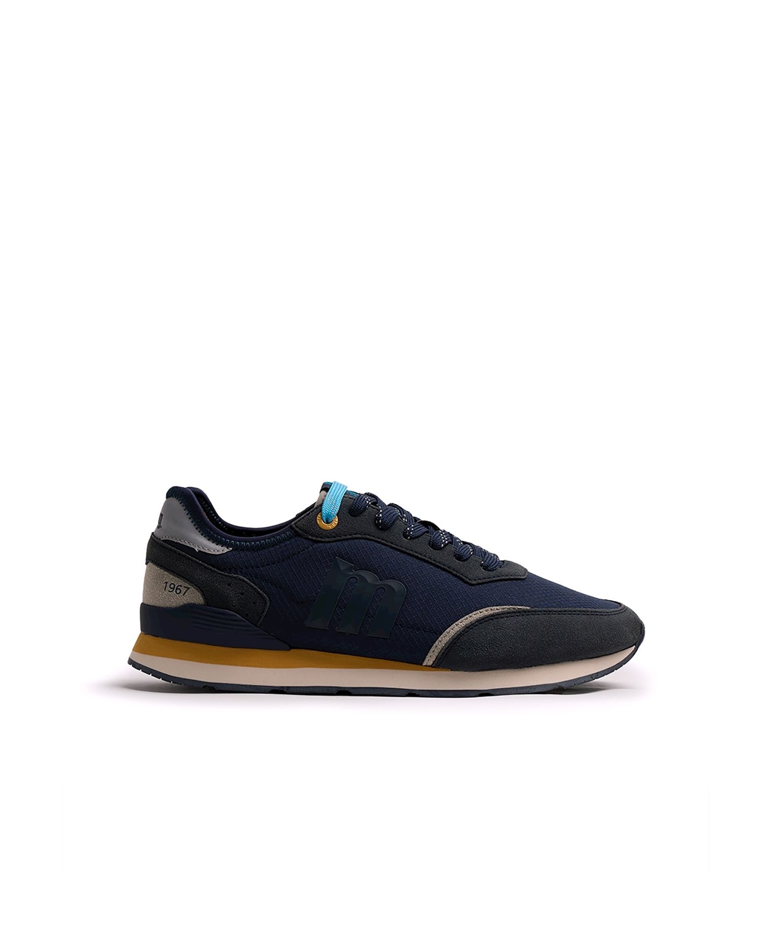 Zapatillas para hombre de la marca mtng de estilo retro running - Mustang - Azul anticuario Azul anticuario-1