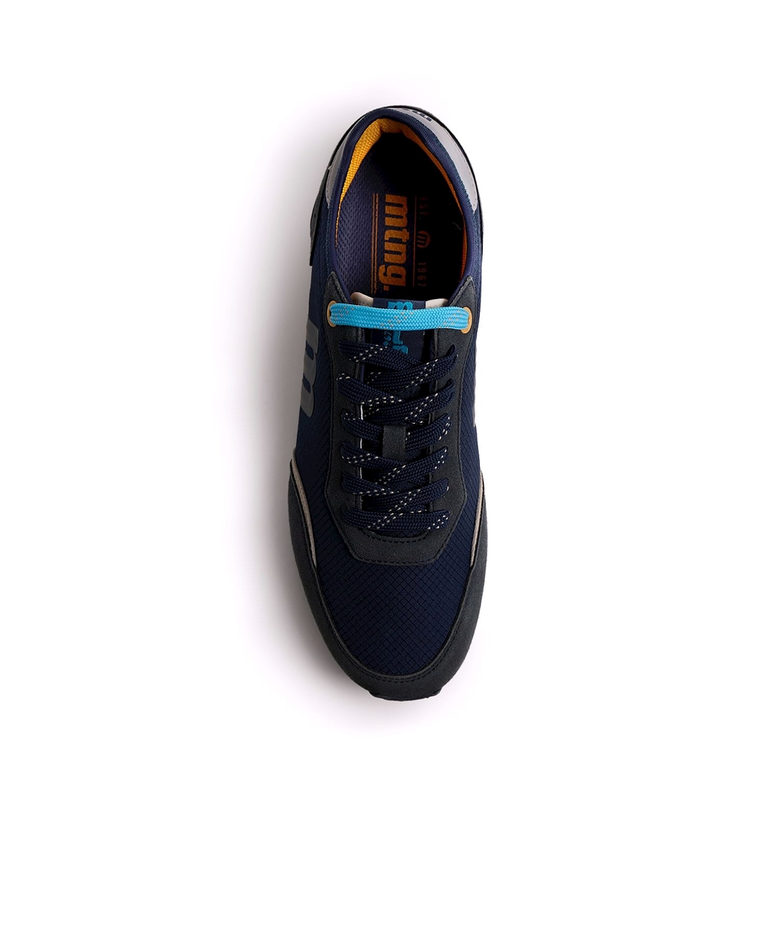Zapatillas para hombre de la marca mtng de estilo retro running - Mustang - Azul anticuario Azul anticuario-2