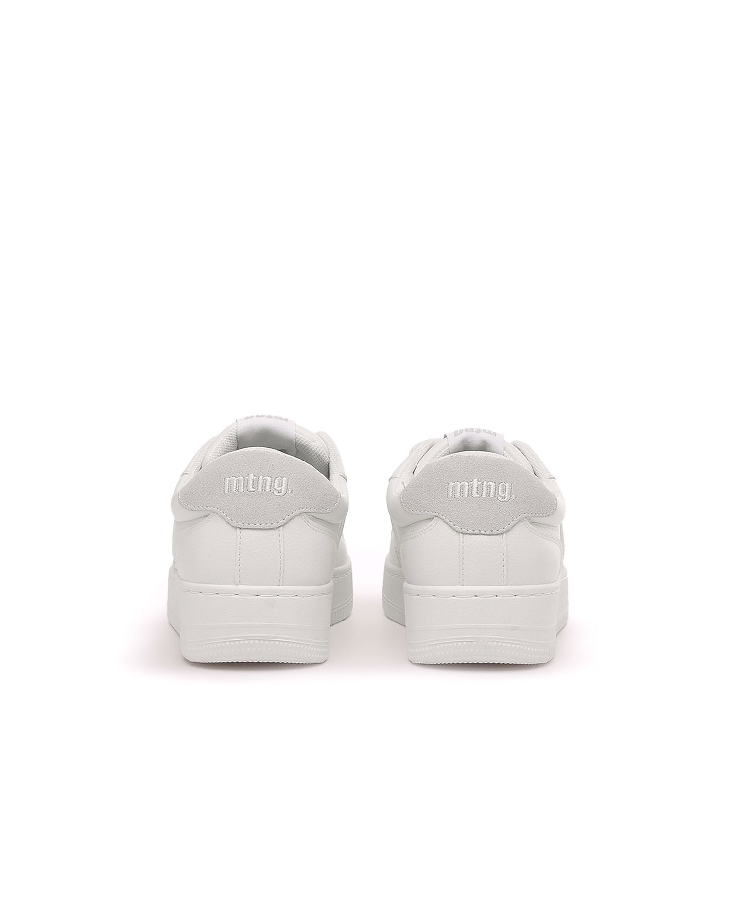 Imagen 2 de Zapatillas deportivas mujer con piso grueso - Mustang - Blanco / Blanco Blanco / Blanco