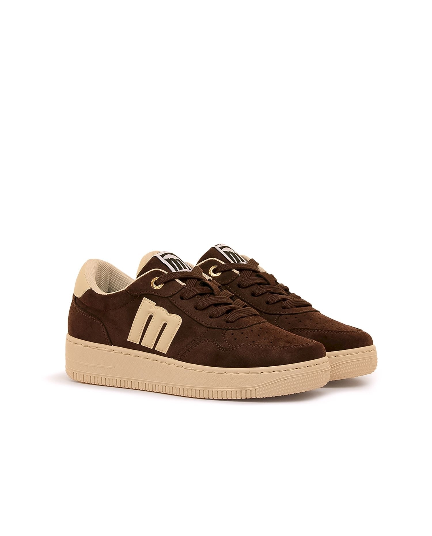 Imagen 5 de Zapatillas deportivas mujer con piso grueso - Mustang - Marrón Marrón