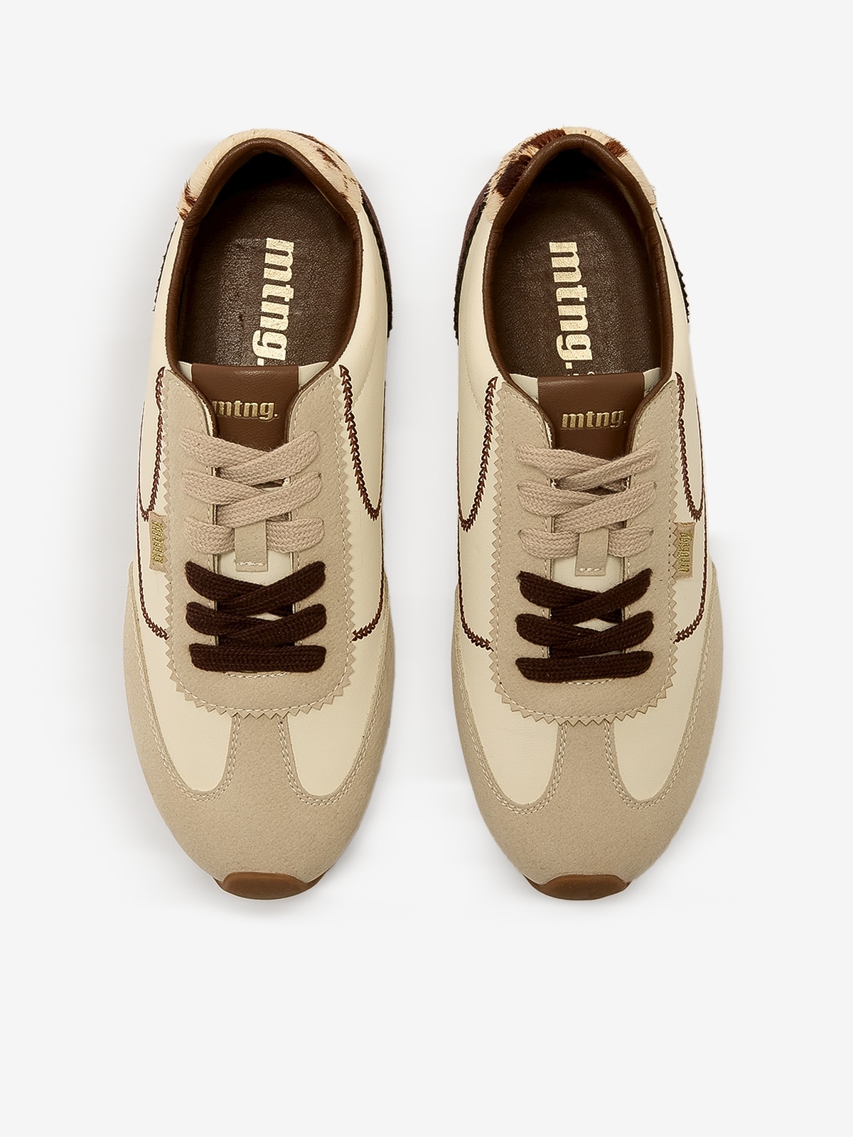 Zapatillas casual - Mustang - Blanco / Gris Blanco / Gris-2