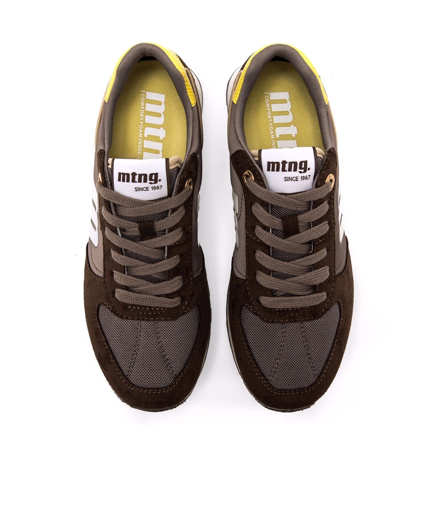 Zapatillas deportivas de mujer estilo running - Mustang - Gris Gris-3