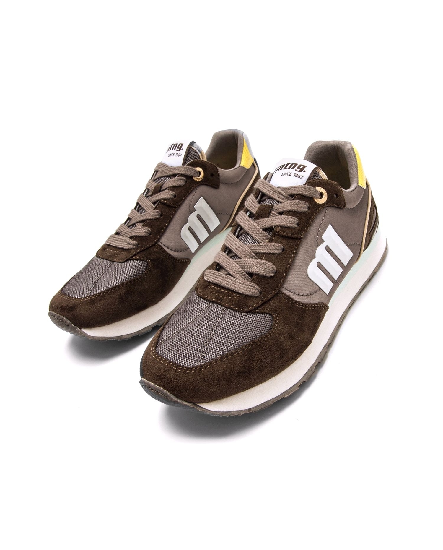 Zapatillas deportivas de mujer estilo running - Mustang - Gris Gris-4