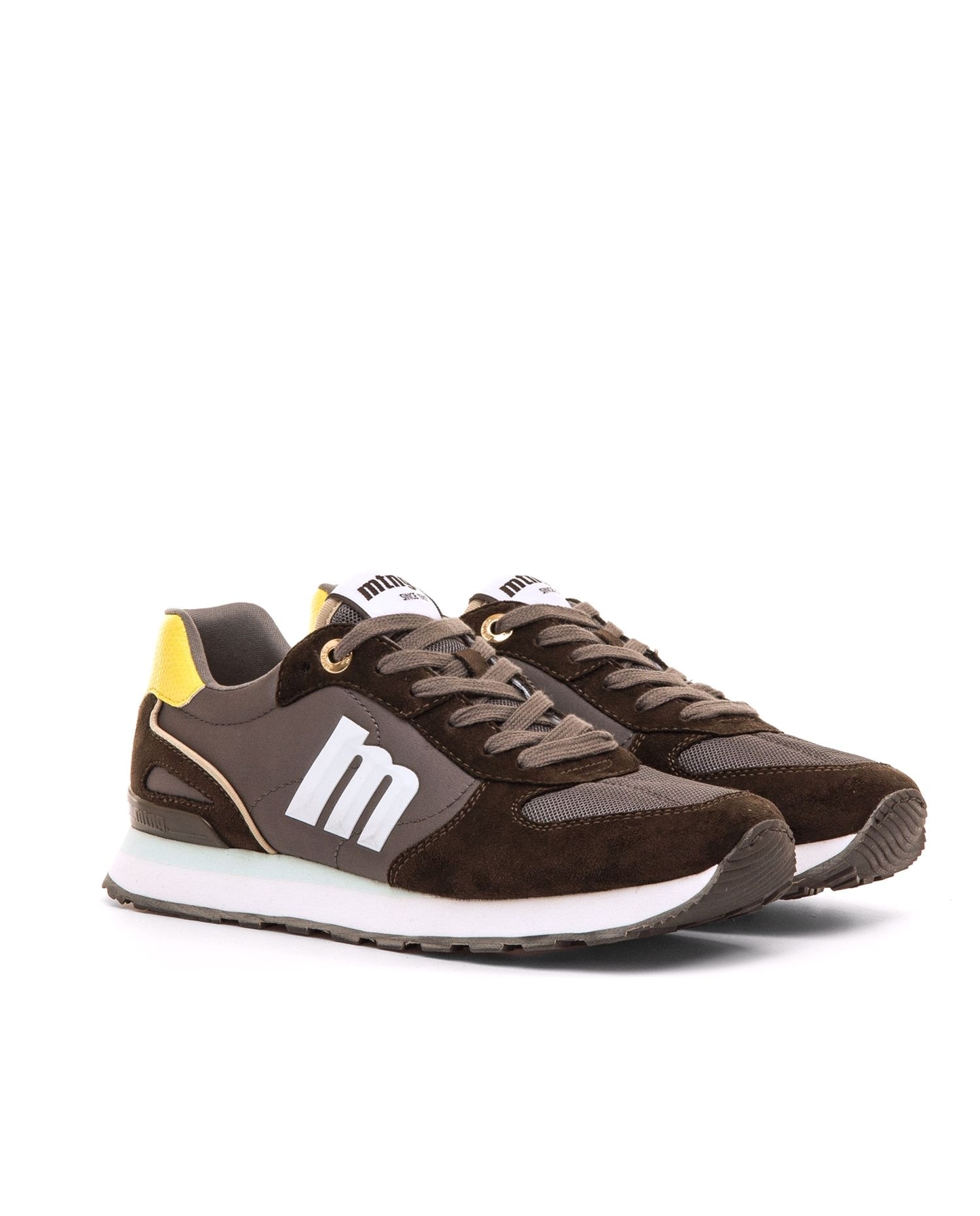 Zapatillas deportivas de mujer estilo running - Mustang - Gris Gris-5