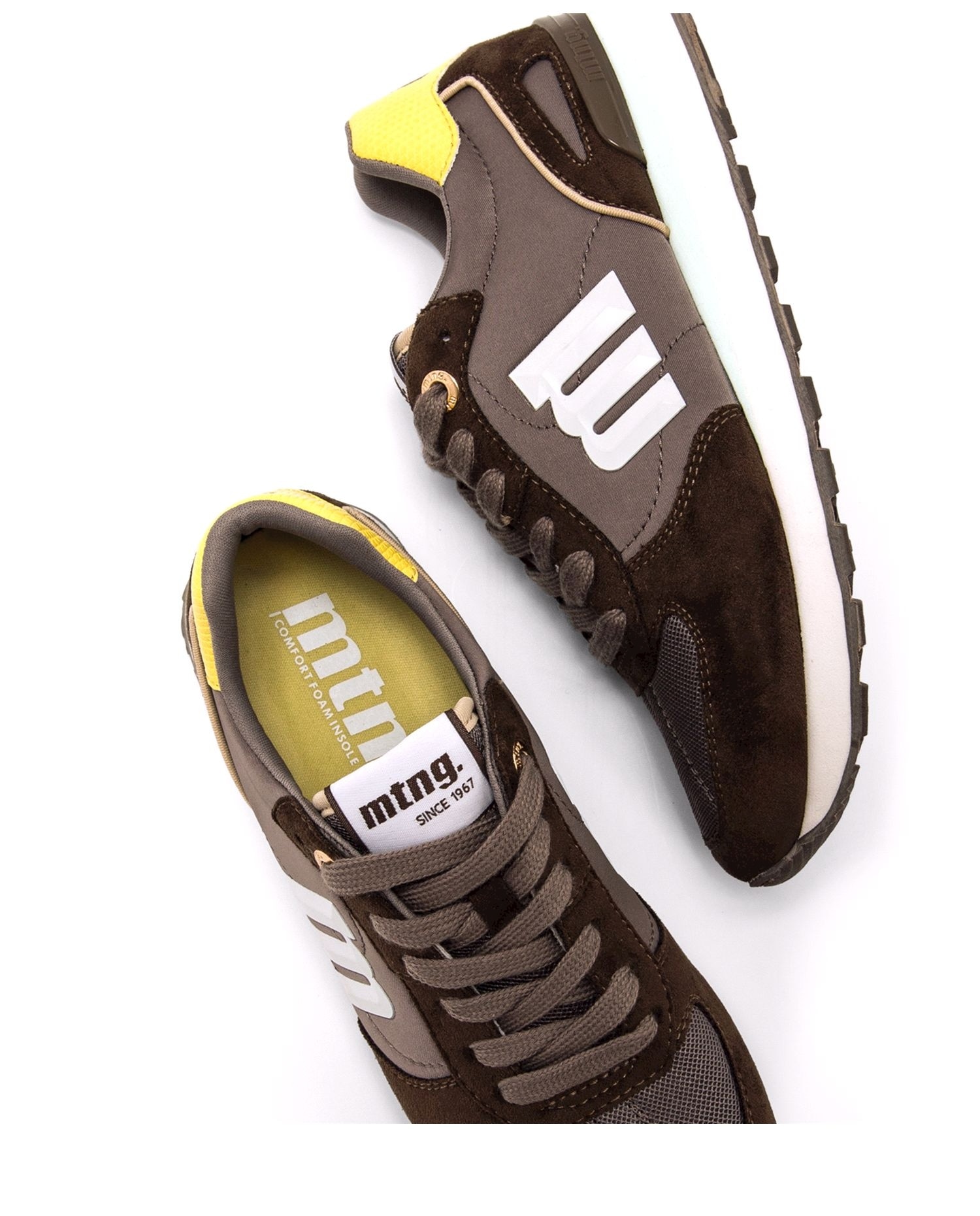Zapatillas deportivas de mujer estilo running - Mustang - Gris Gris-6