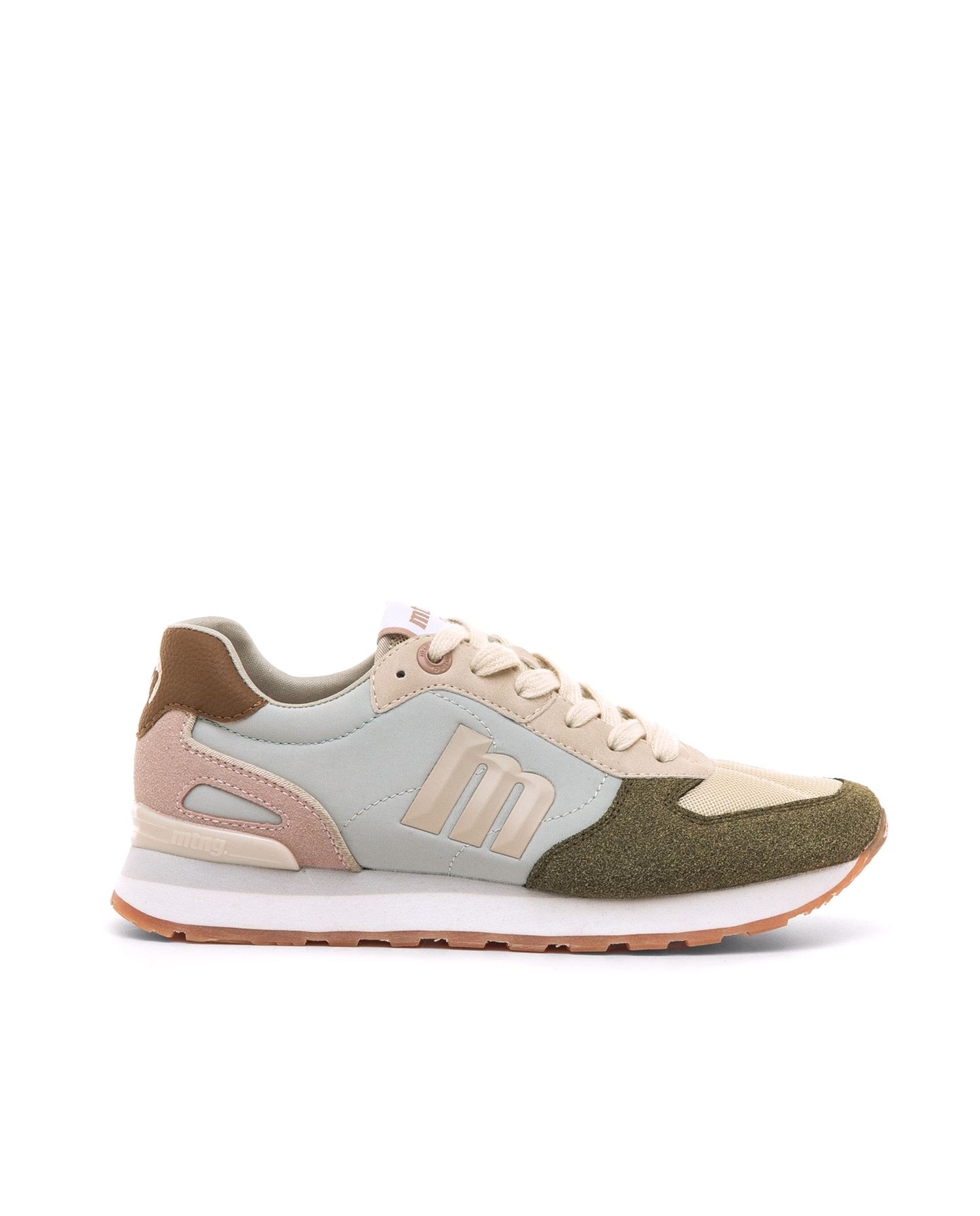 Zapatillas deportivas de mujer estilo running - Mustang - Verde Verde-1
