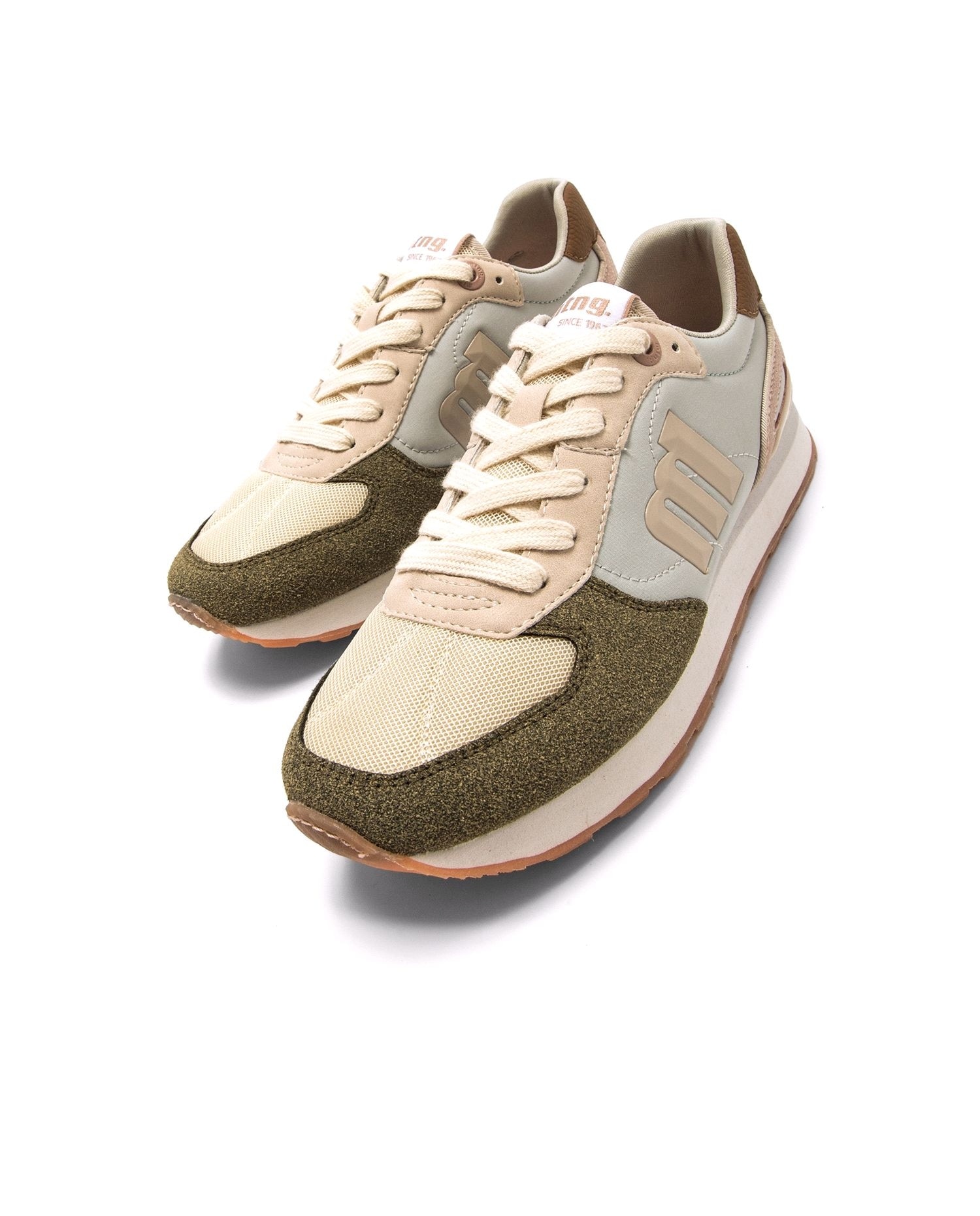 Zapatillas deportivas de mujer estilo running - Mustang - Verde Verde-4