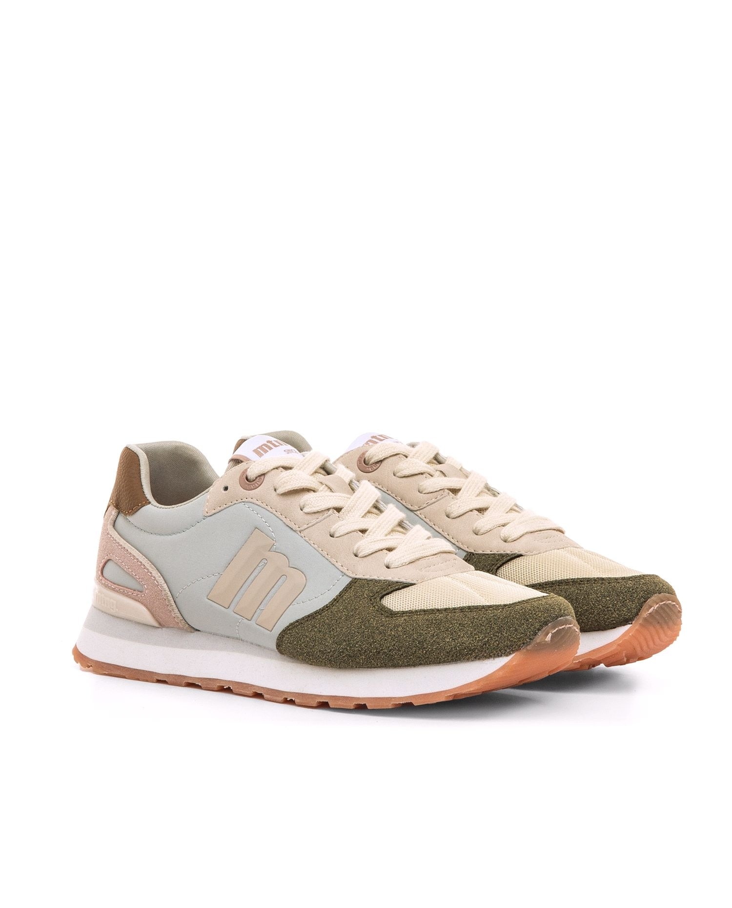 Zapatillas deportivas de mujer estilo running - Mustang - Verde Verde-5