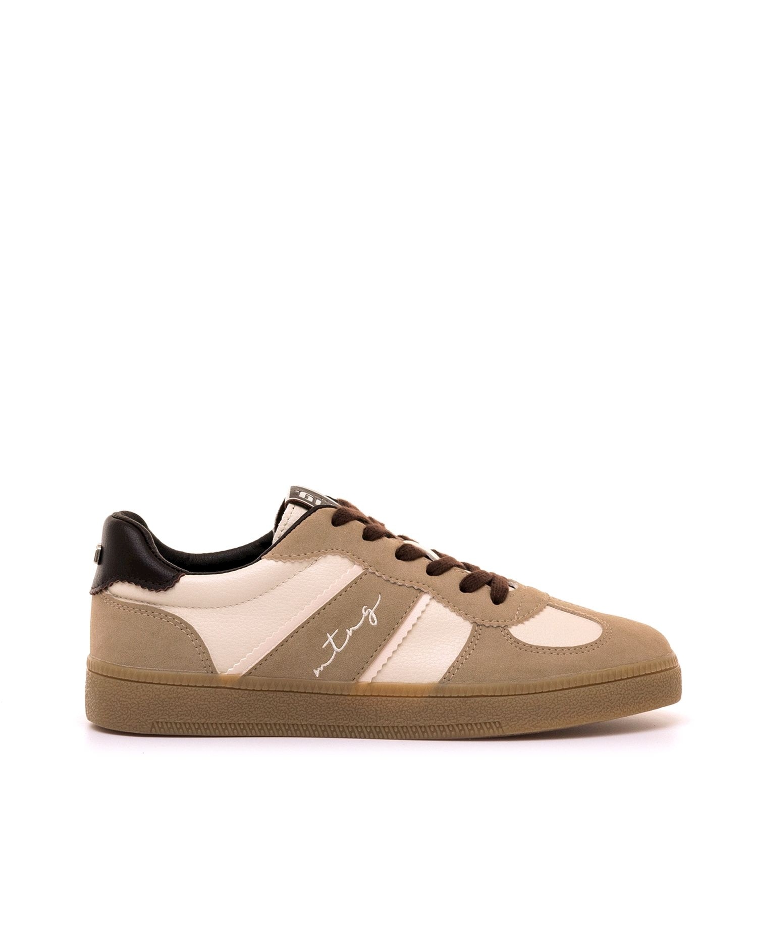 Zapatillas casual - Mustang - Blanco / Verde Blanco / Verde-1