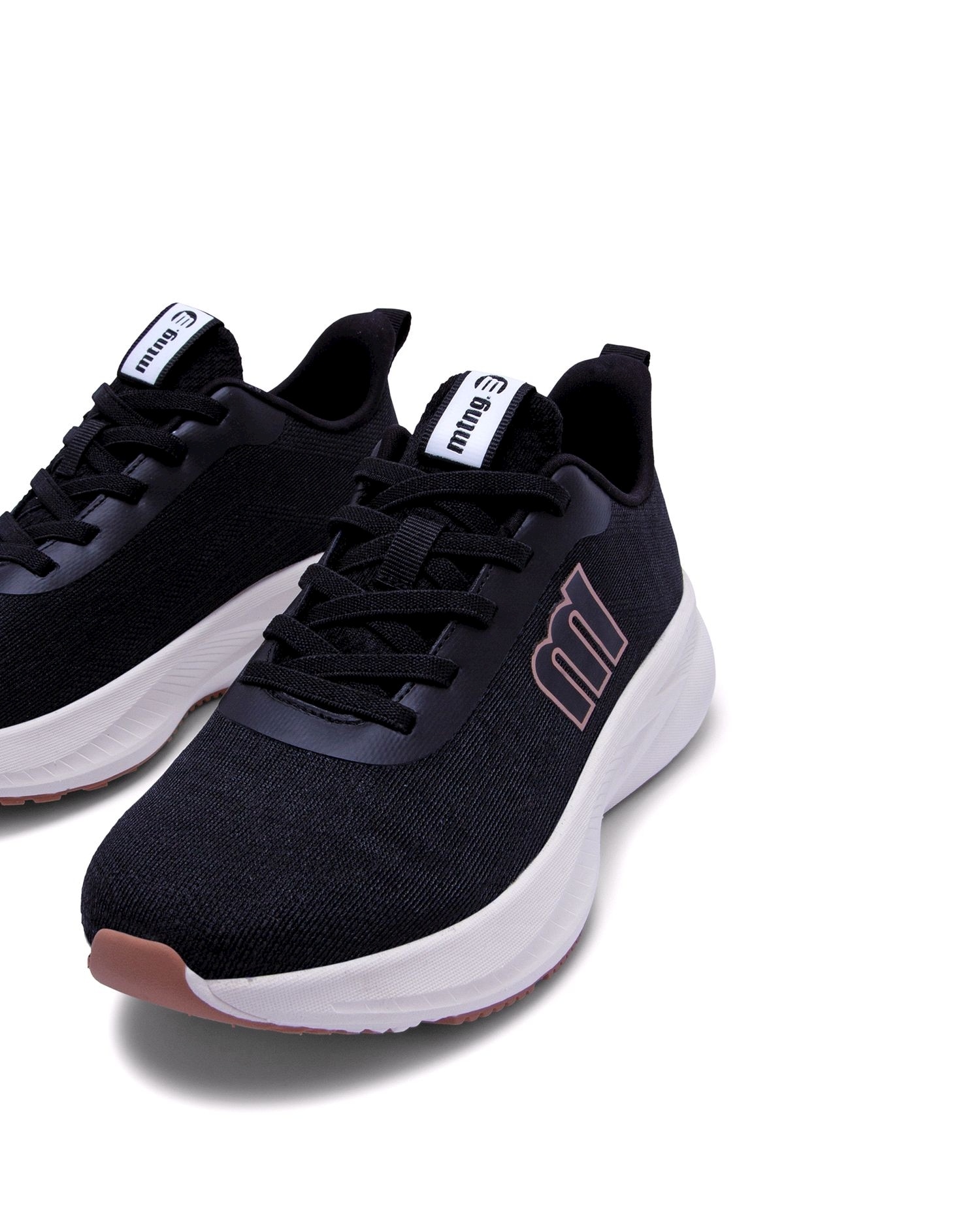 Zapatillas deportivas de mujer con piso grueso - Mustang - Negro Negro-4