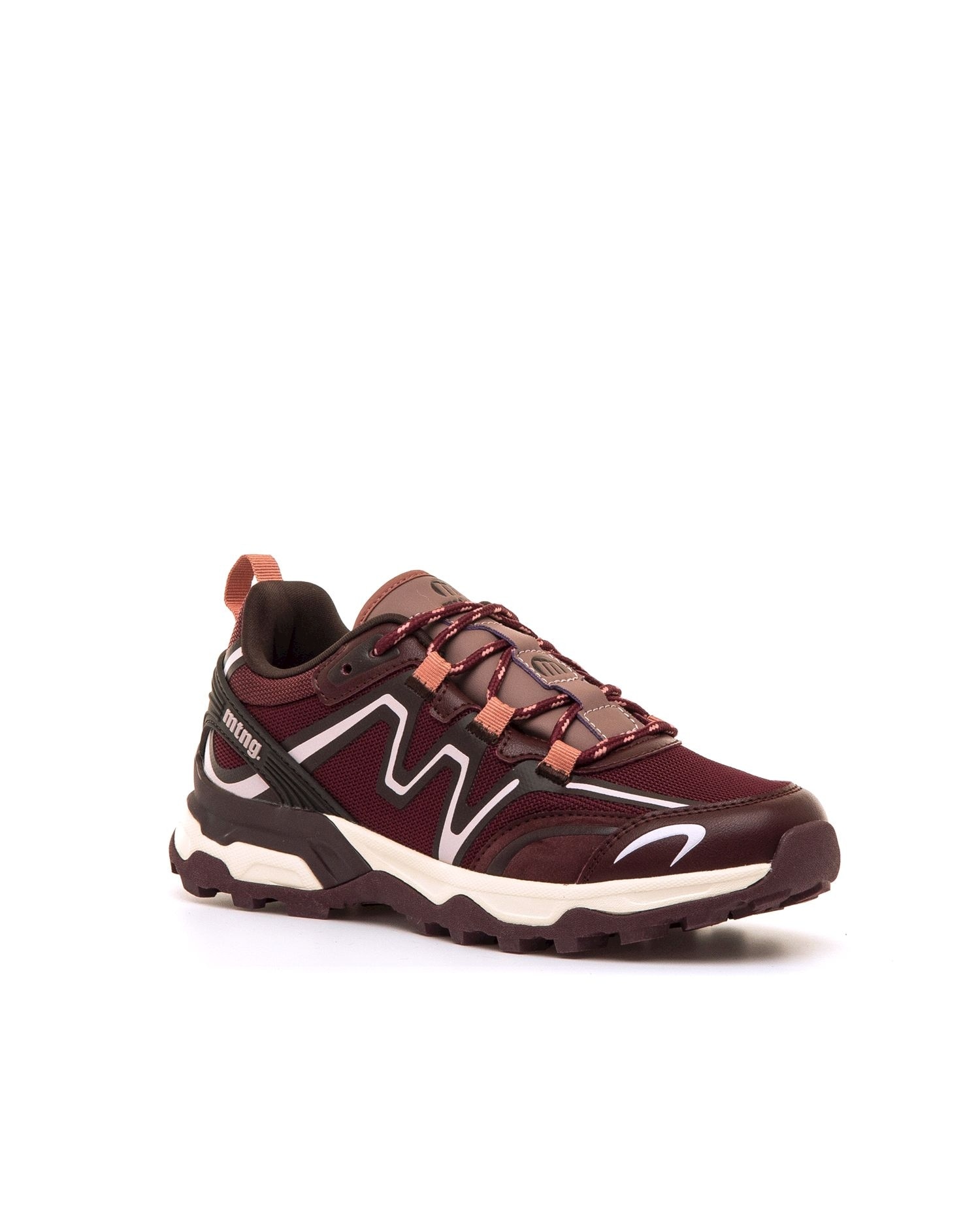 Zapatillas deportivas de mujer estilo técnica - Mustang - Rojo Rojo-2