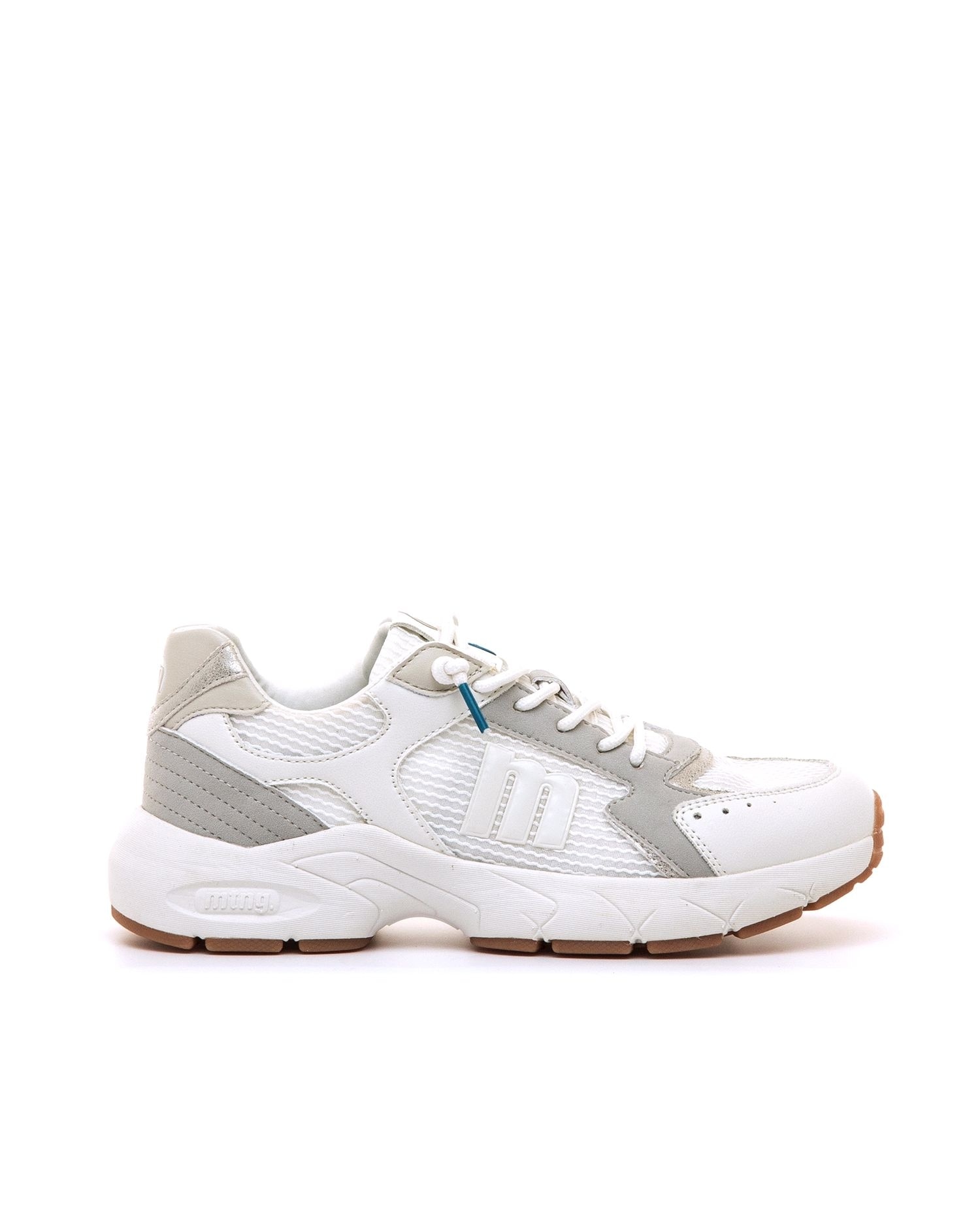 Zapatillas deportivas de mujer estilo sneaker - Mustang - Blanco Blanco-1