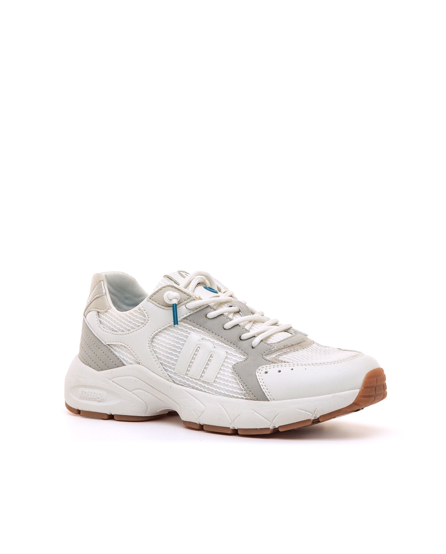 Zapatillas deportivas de mujer estilo sneaker - Mustang - Blanco Blanco-2